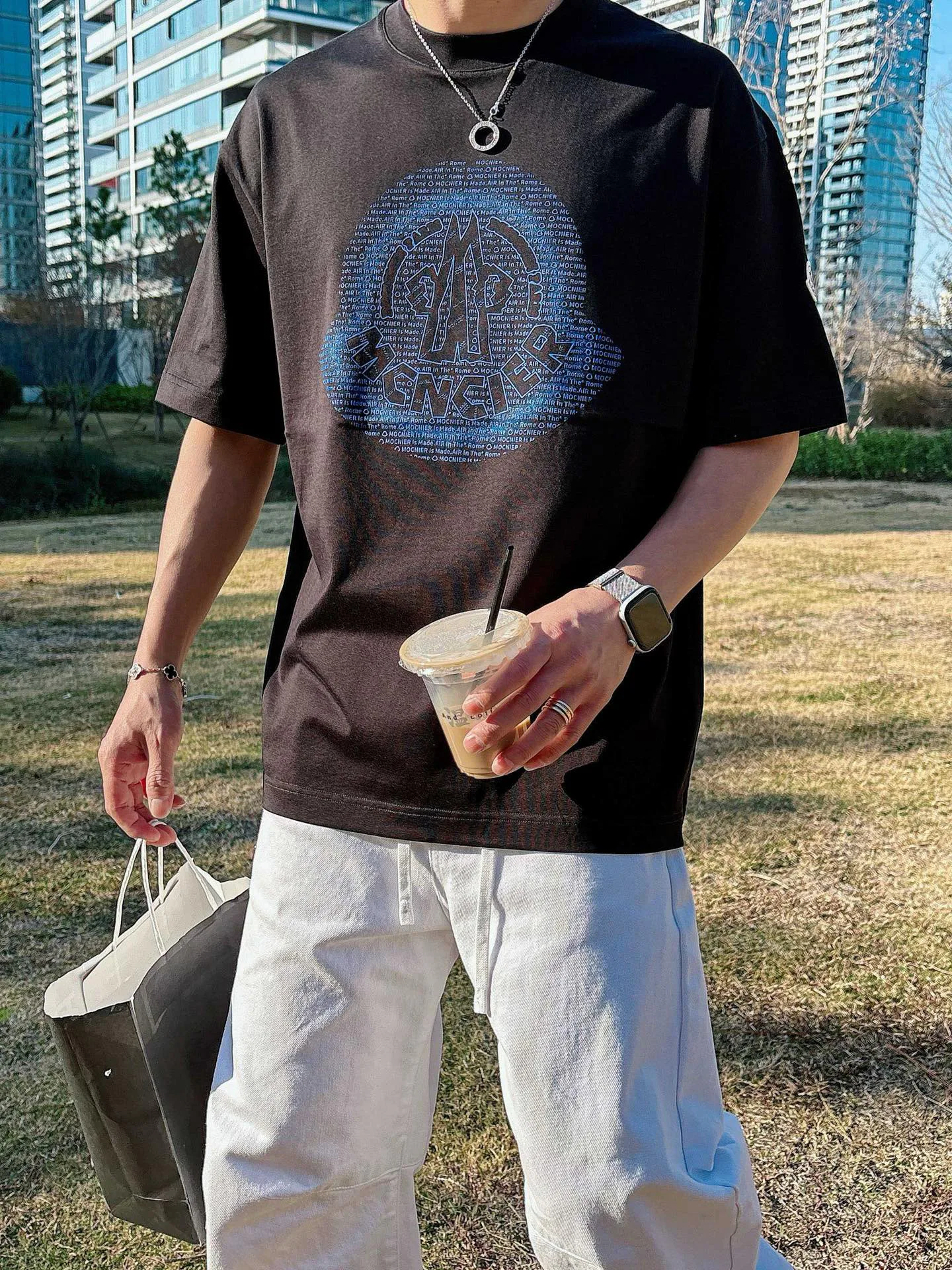 Футболки Мужские Moncler 5093791