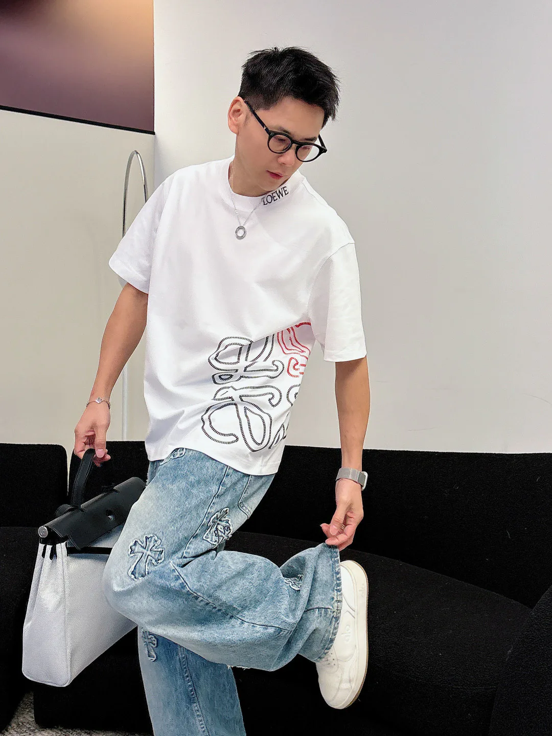 Футболки Мужские Loewe 9526492