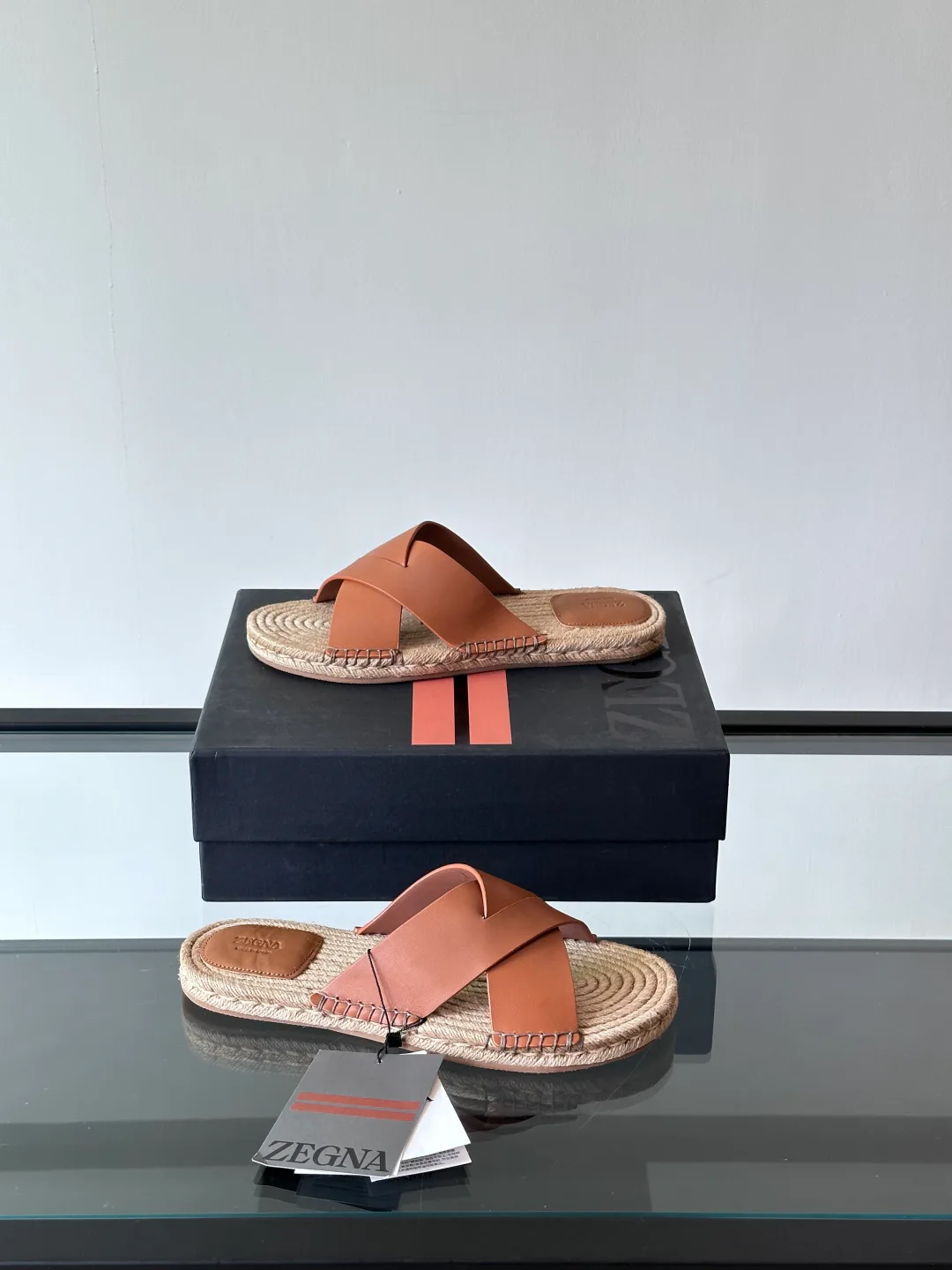 Шлепанцы Мужские Zegna 23690