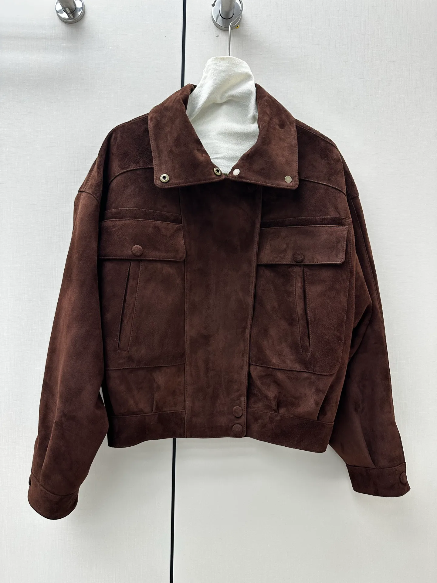 Кожаные Куртки И Дублёнки Женские Saint Laurent 18770122