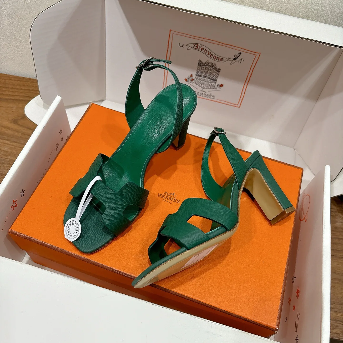 Босоножки Женские Hermes 11514496