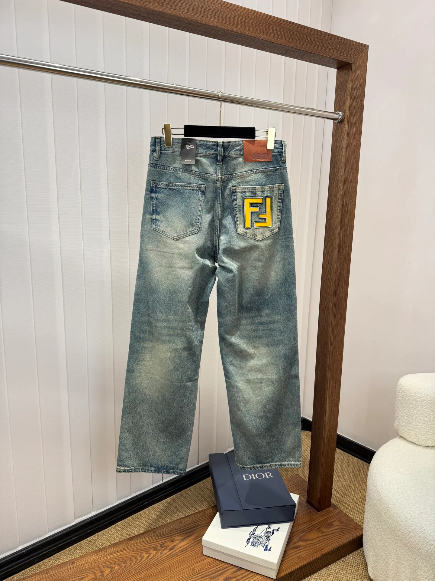 Джинсы Мужские Fendi 18029754