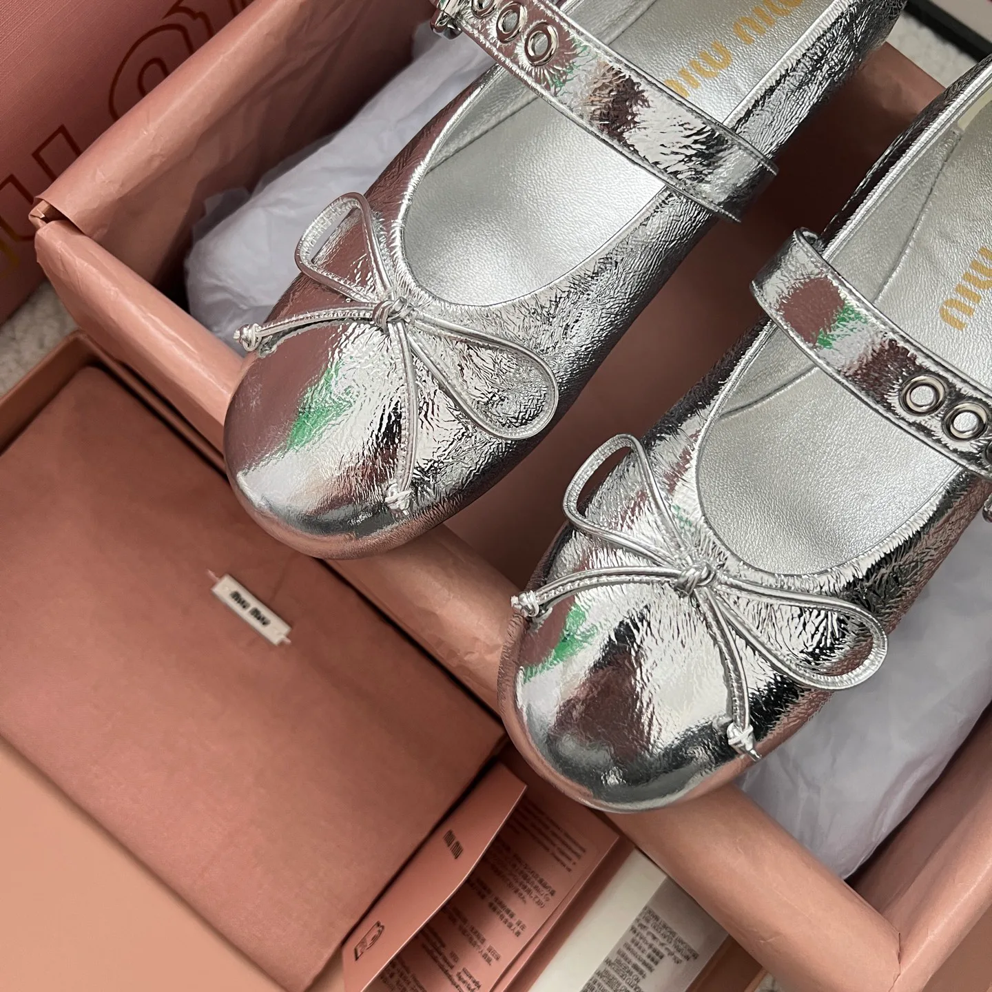 Балетки Женские Miu Miu 11543815
