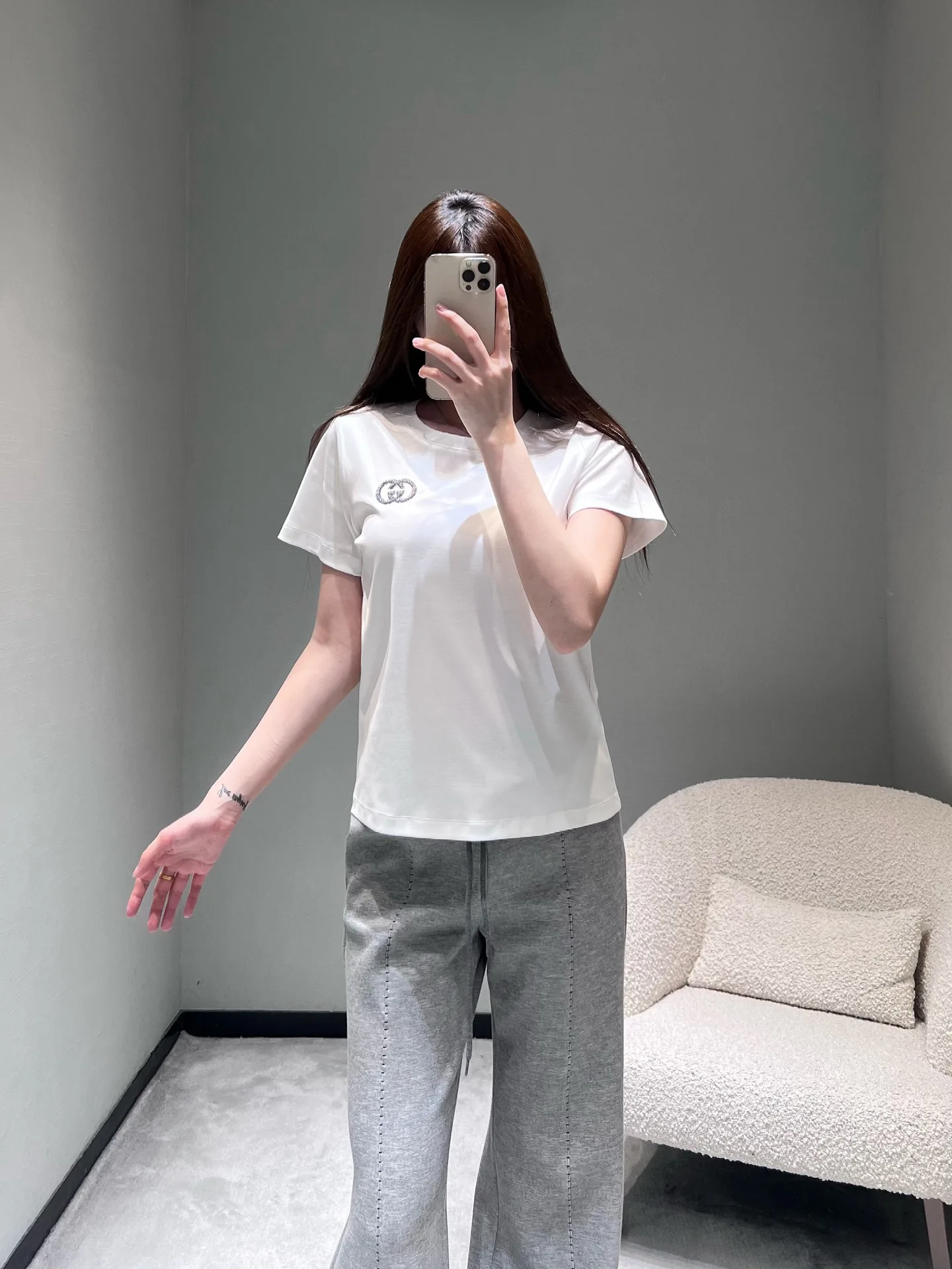 Футболки Женские Gucci 4906537