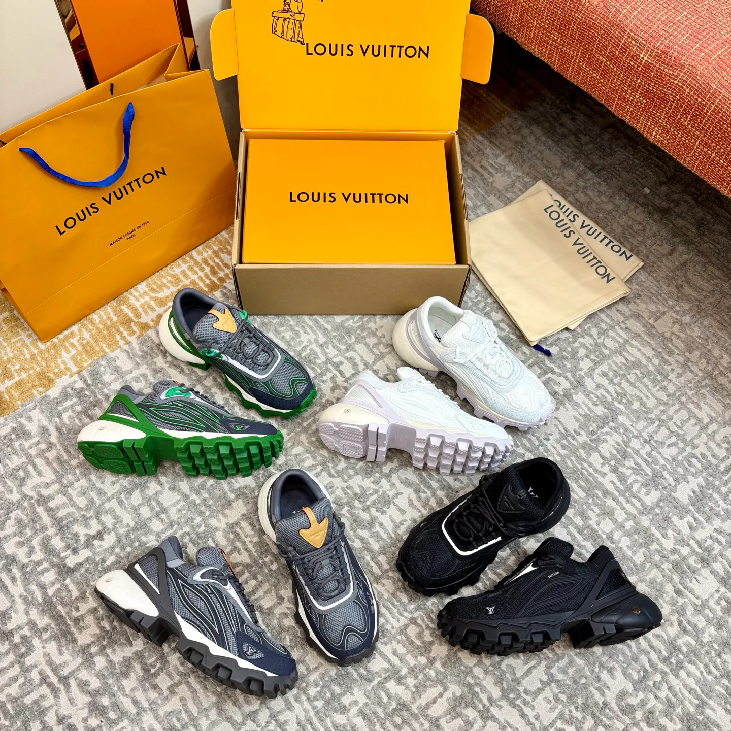 Кроссовки Мужские Louis Vuitton 4541252