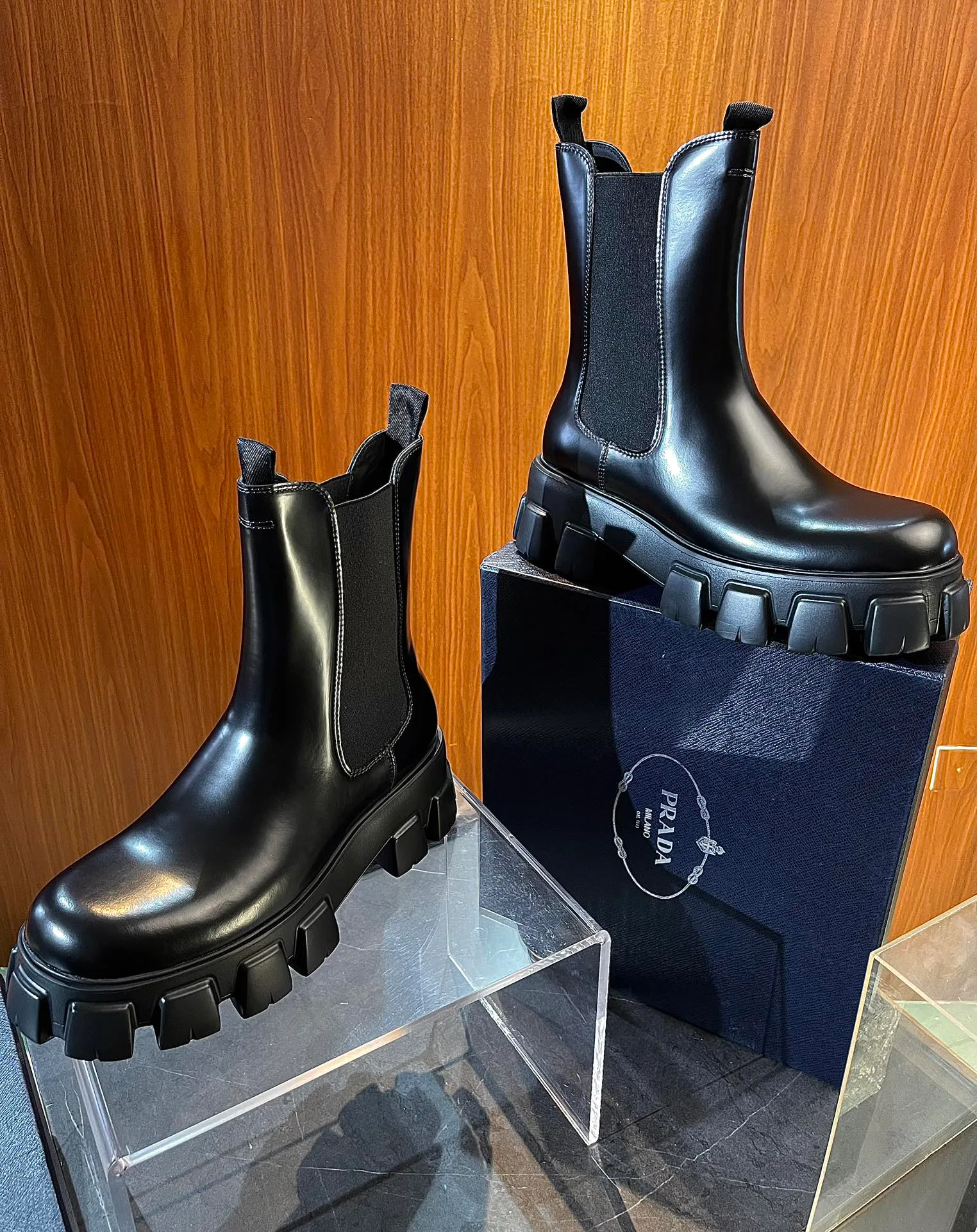 Ботинки Женские Prada 1276792