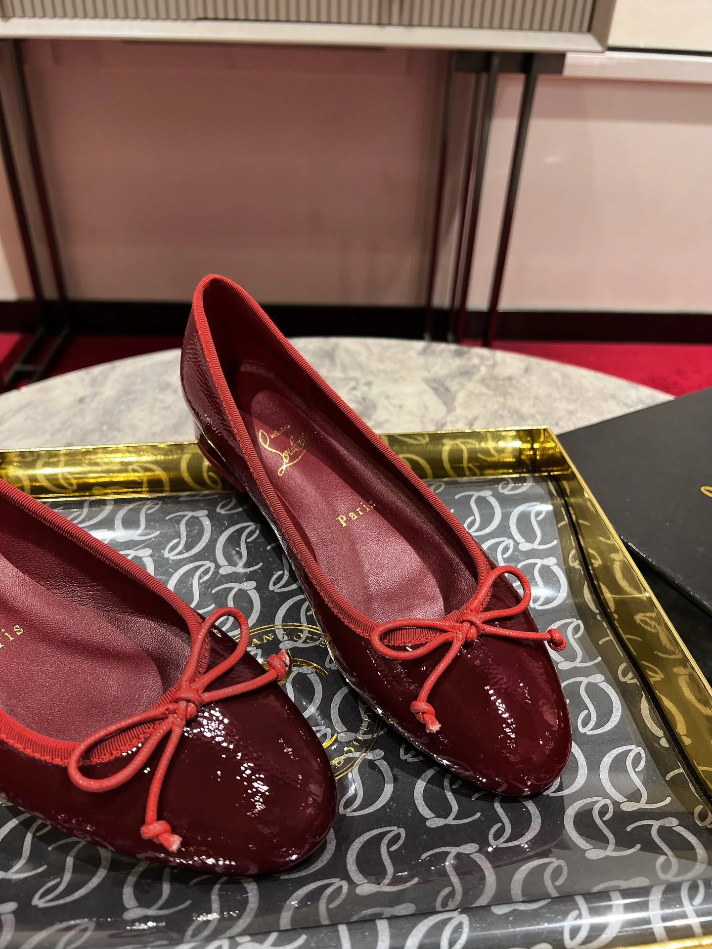 Балетки Женские Christian Louboutin 14280383