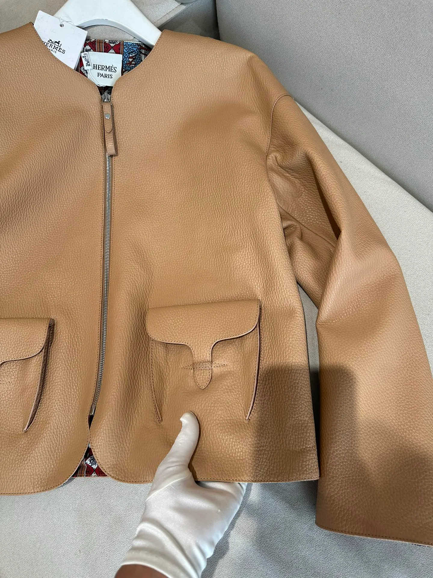 Кожаные Куртки И Дублёнки Женские Hermes 11460701