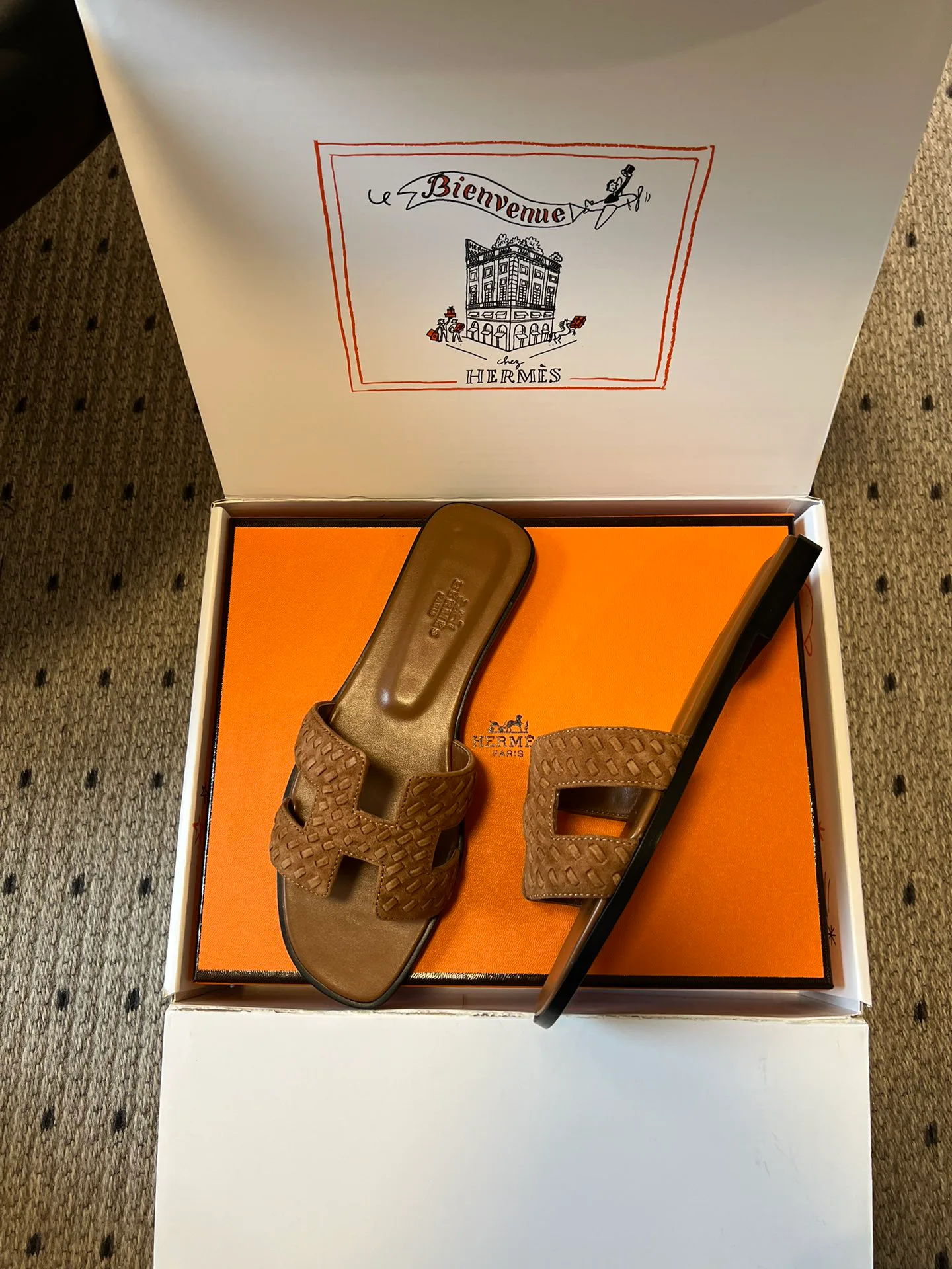 Шлепанцы Женские Hermes 10209542