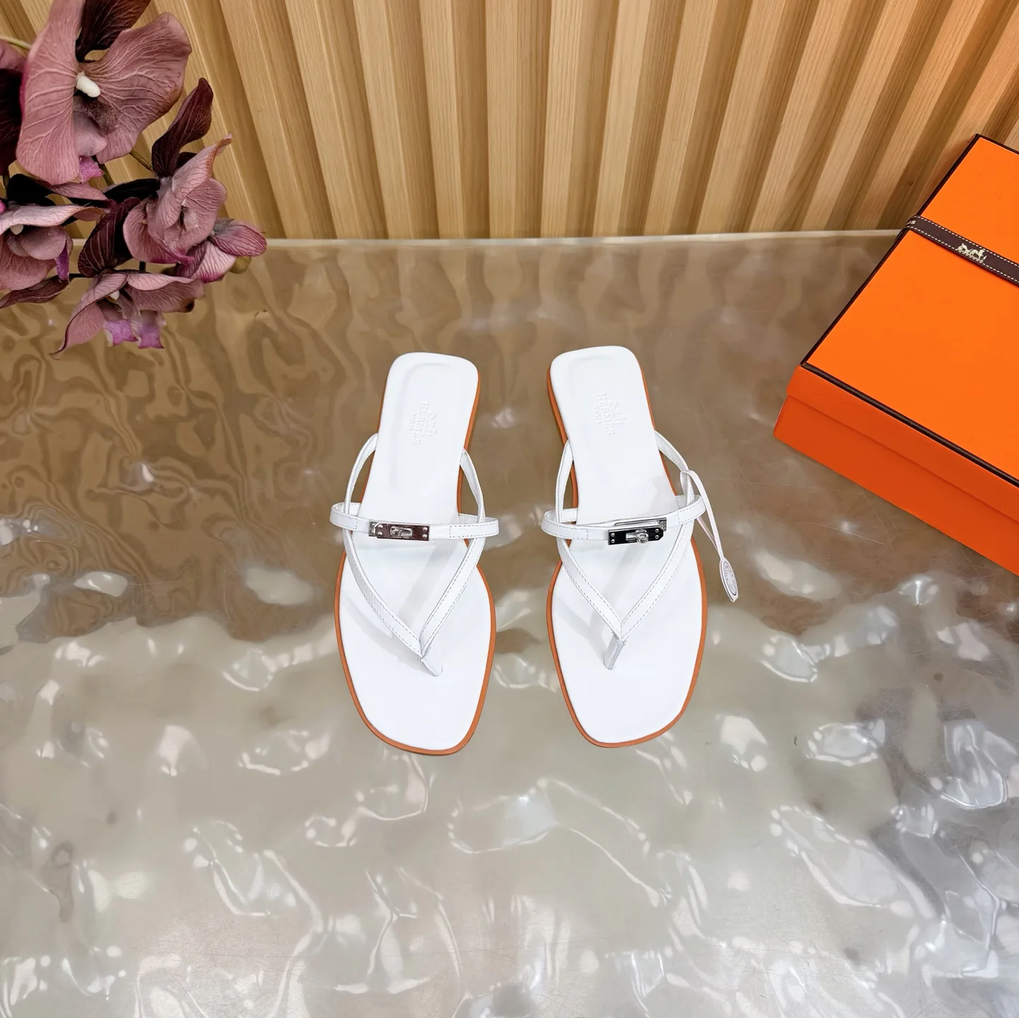 Шлепанцы Женские Hermes 805057