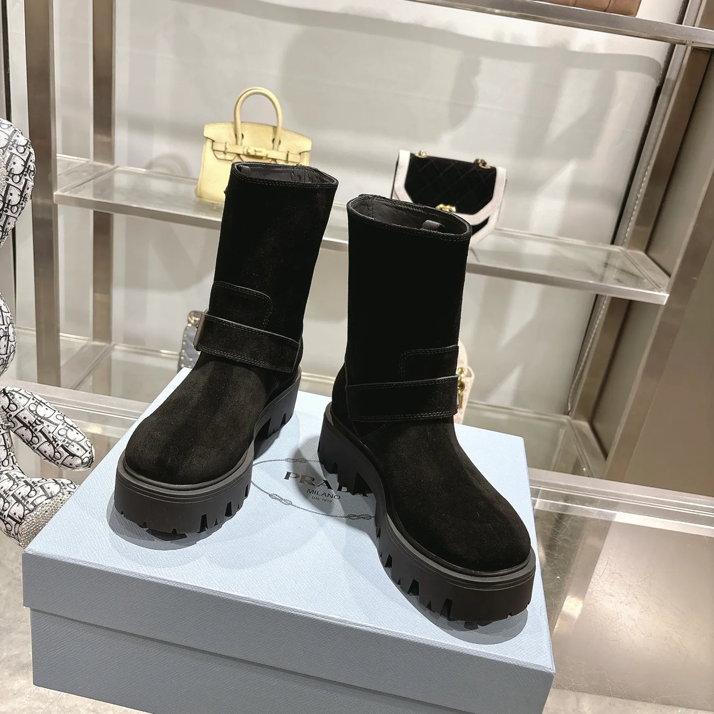 Ботинки Женские Prada 170255