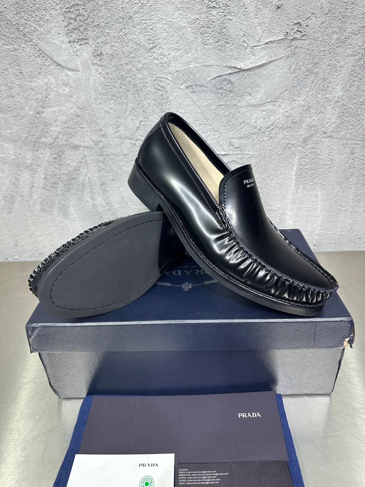 Лоферы Мужские Prada 115829