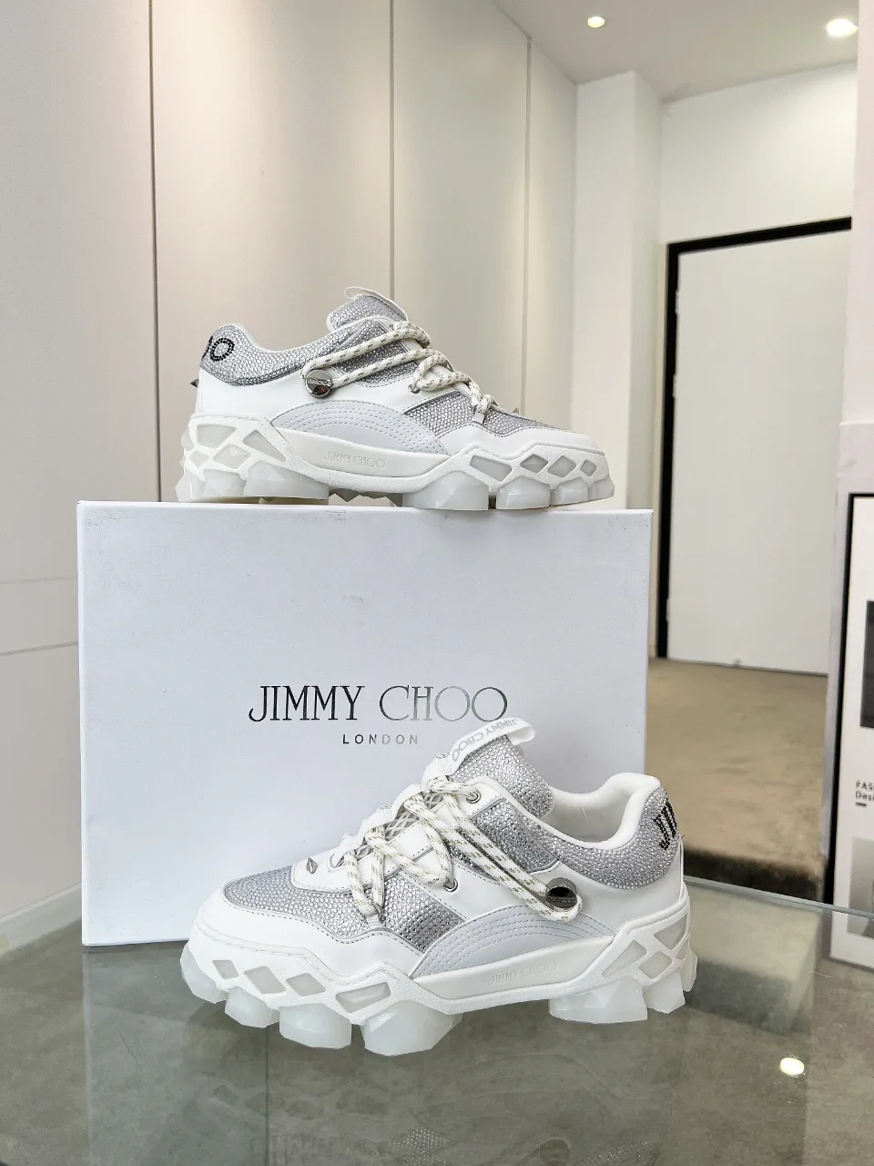 Кроссовки Женские Jimmy Choo 788643