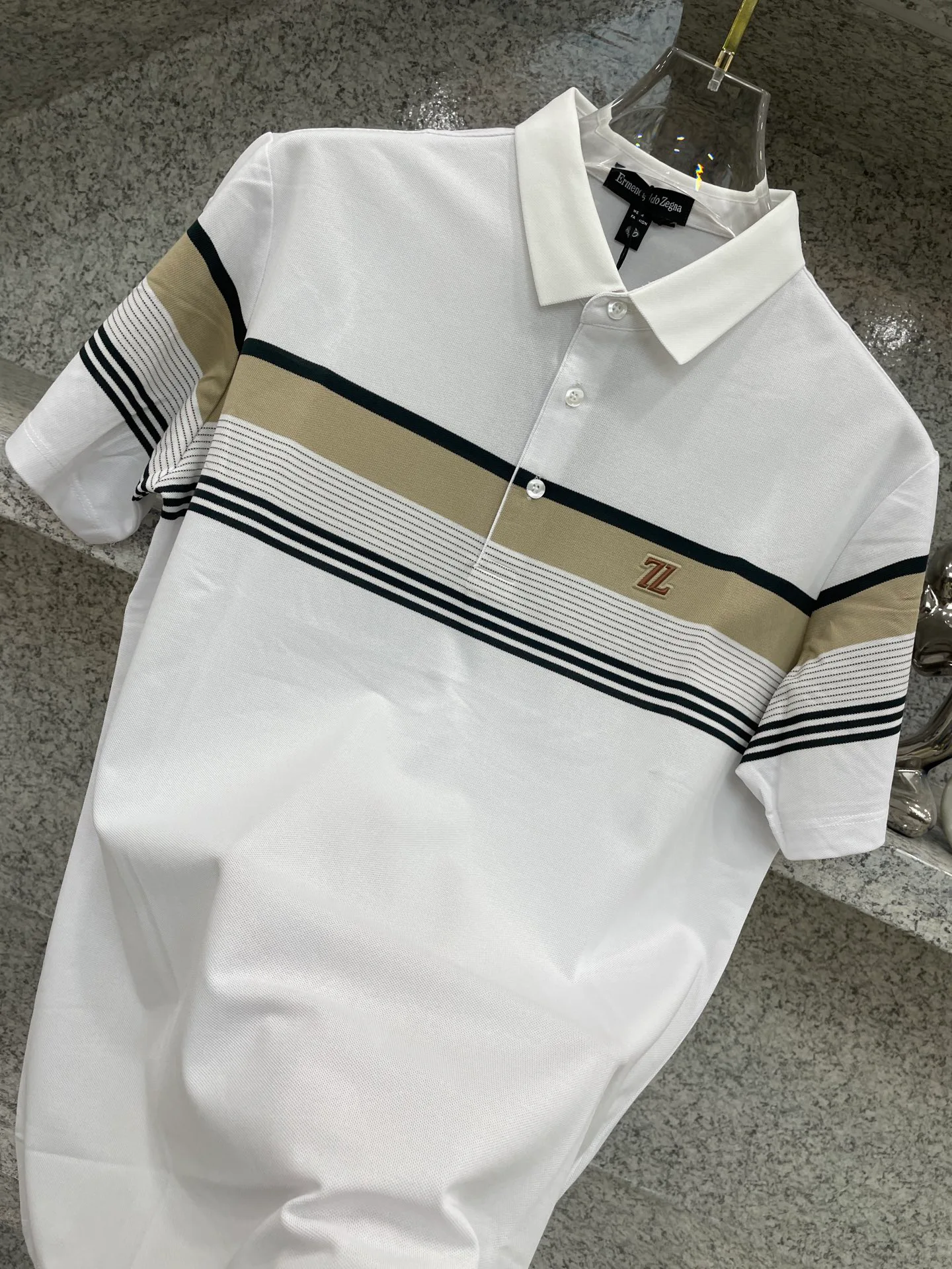 Рубашки Мужские Zegna 12590831