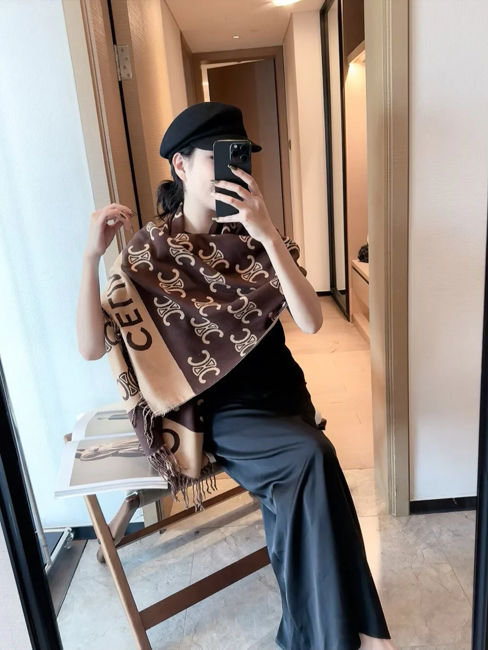 Шарфы Женские Celine 118948