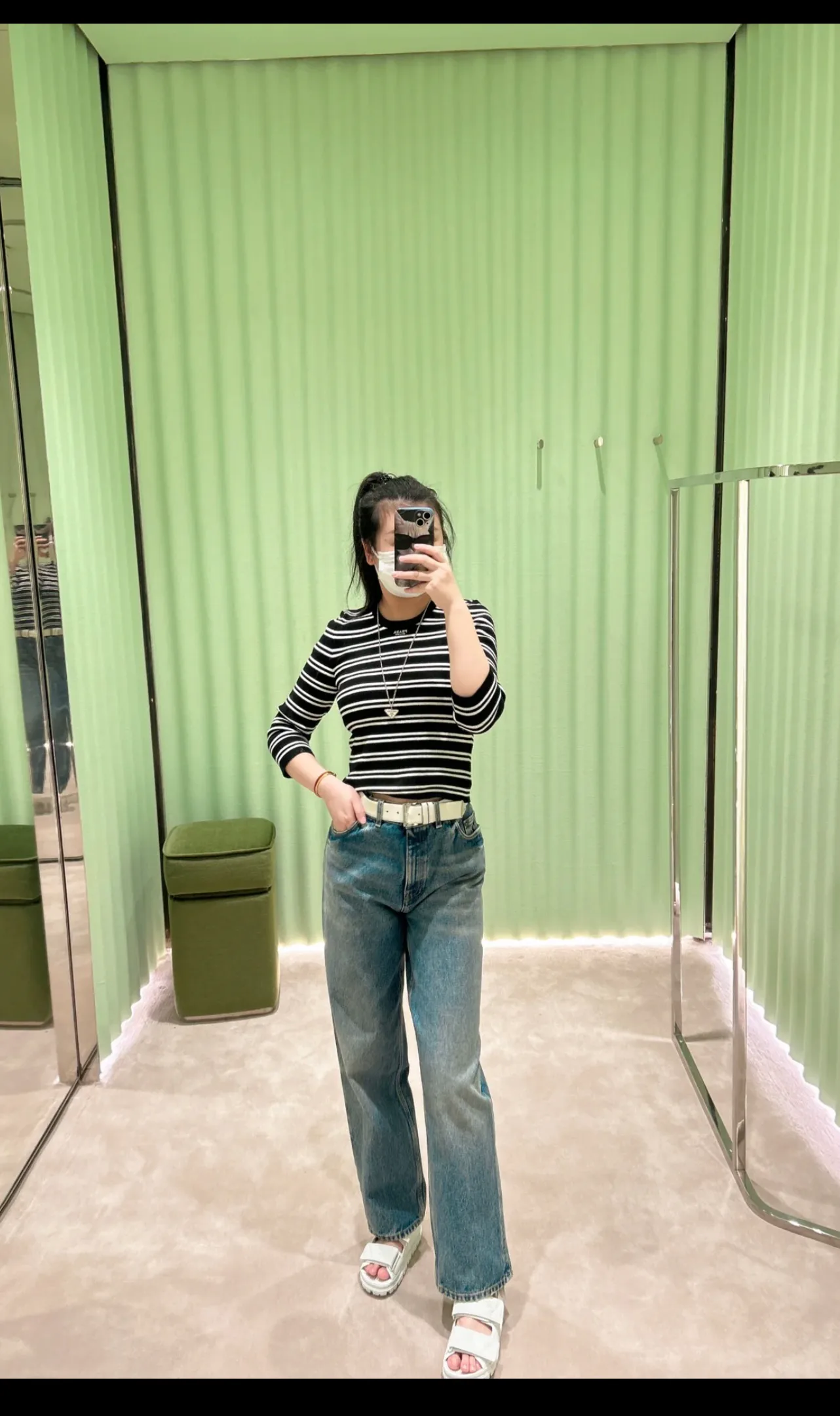 Шлепанцы Женские Prada 9458