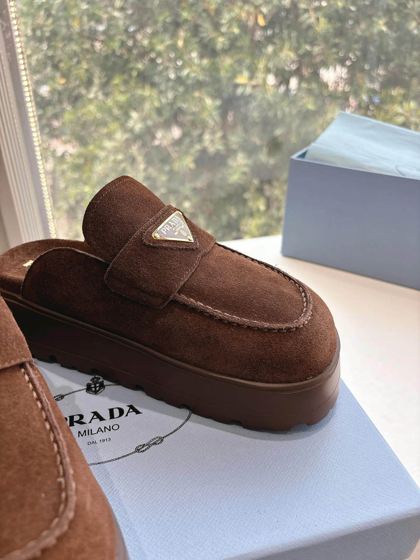 Мюли И Сабо Женские Prada 9777