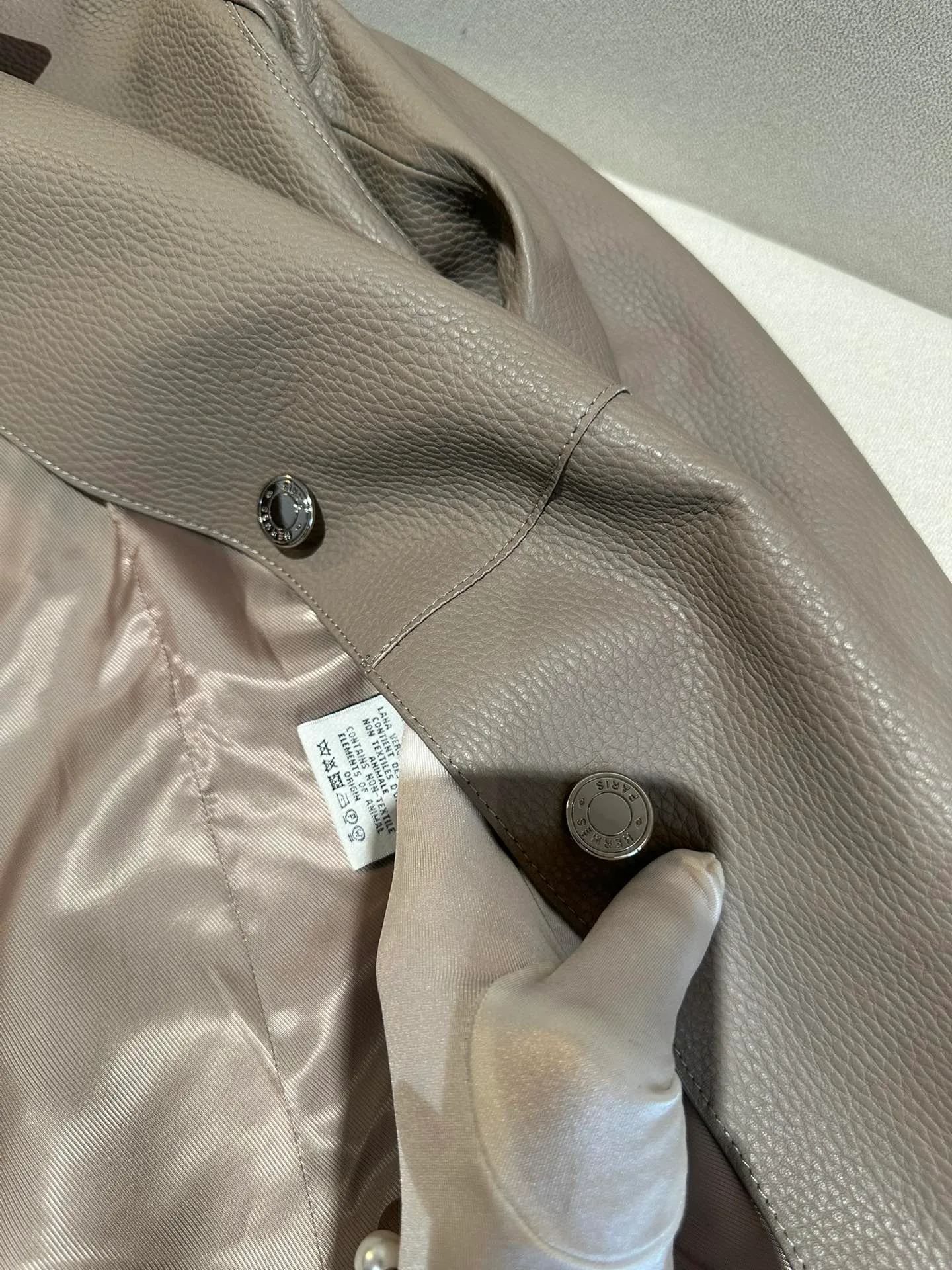Кожаные Куртки И Дублёнки Женские Hermes 11349929