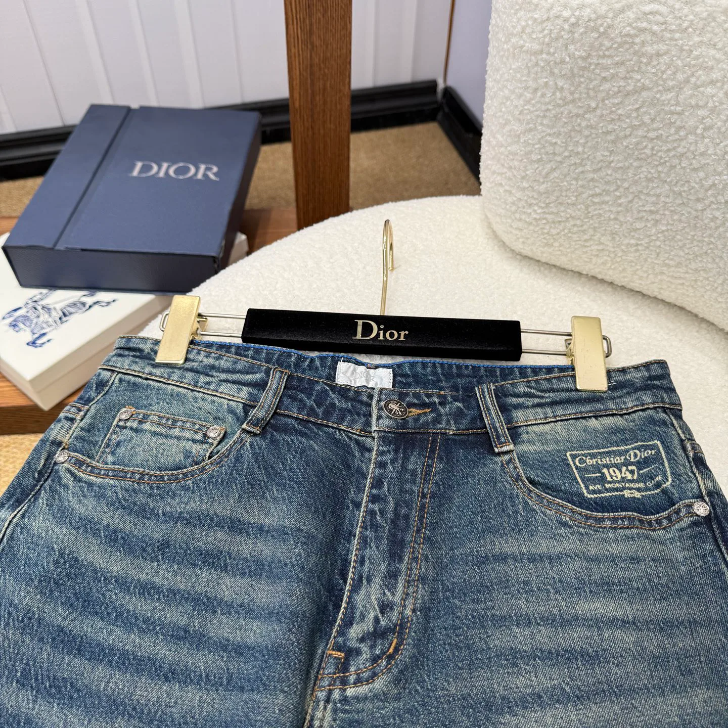 Джинсы Мужские Christian Dior 18029734
