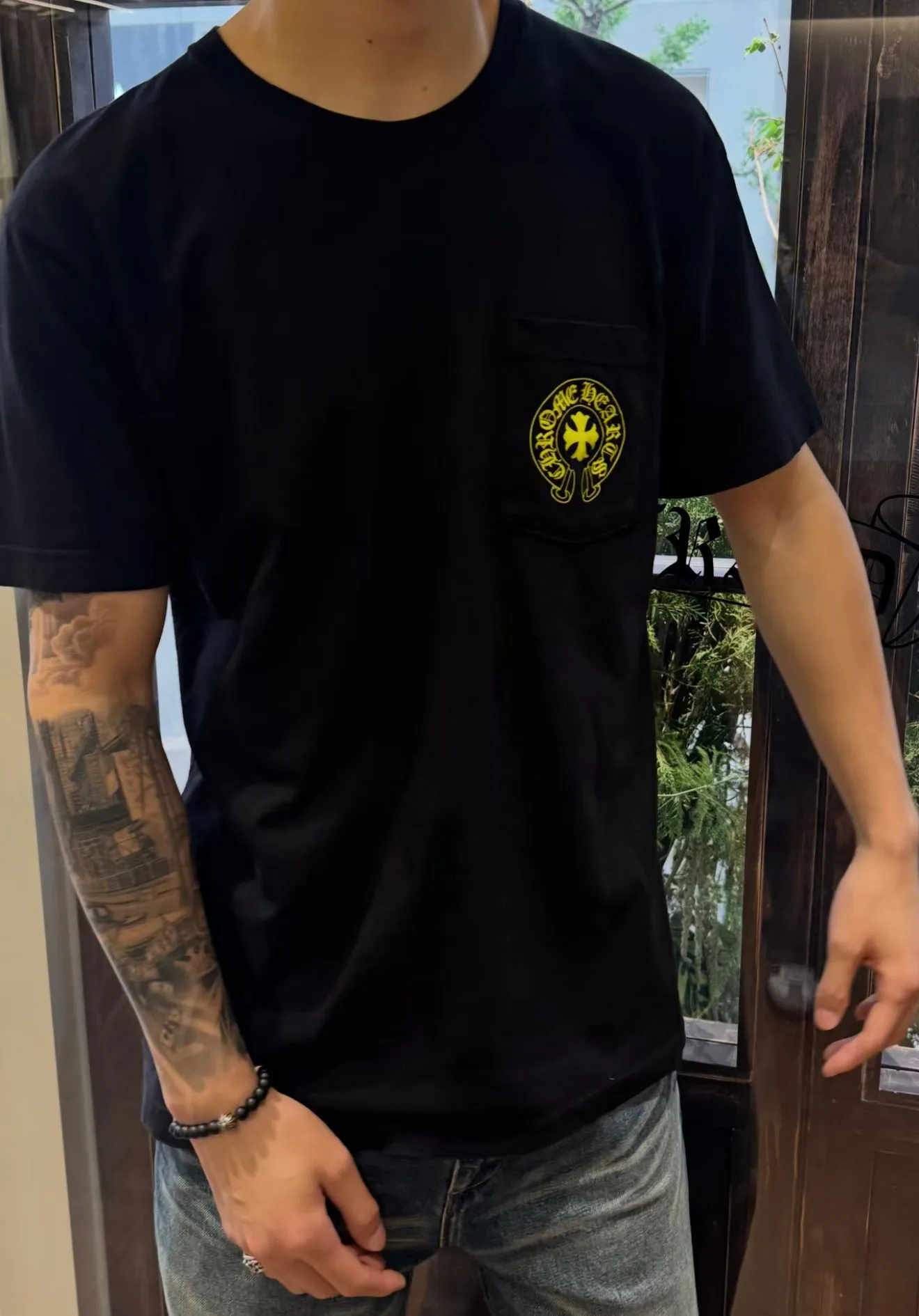 Футболки Женские Chrome Hearts 17894104