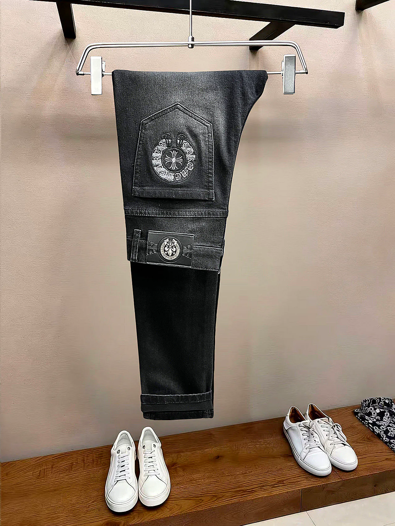 Джинсы Мужские Chrome Hearts 18097852