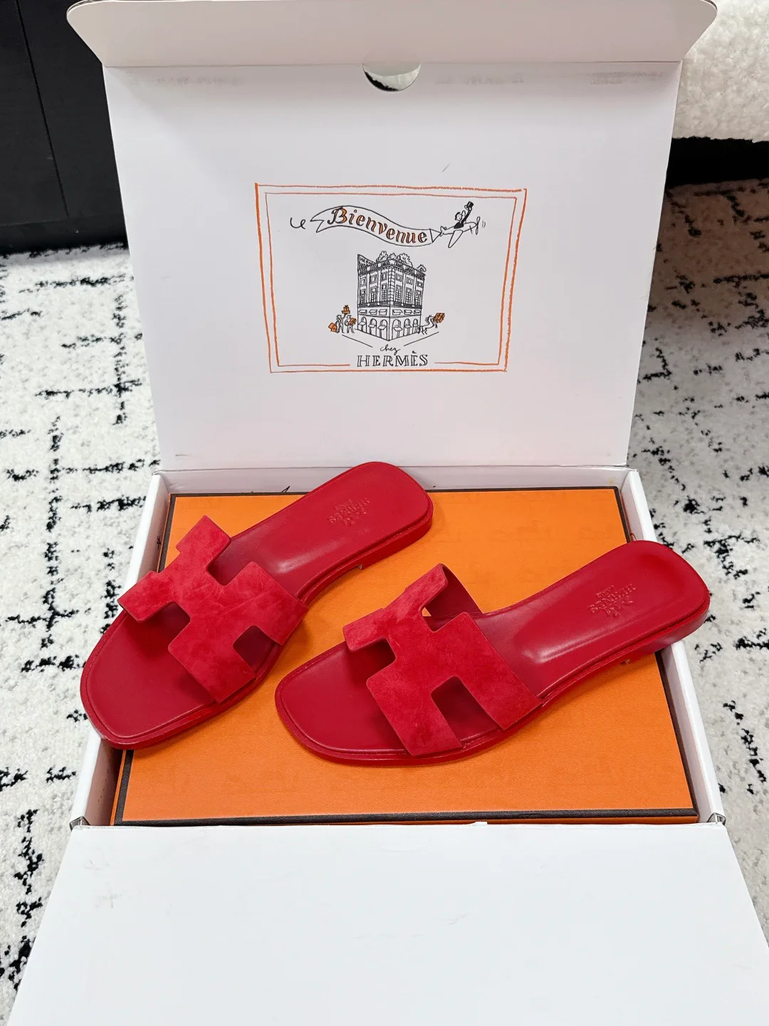 Шлепанцы Женские Hermes 814556