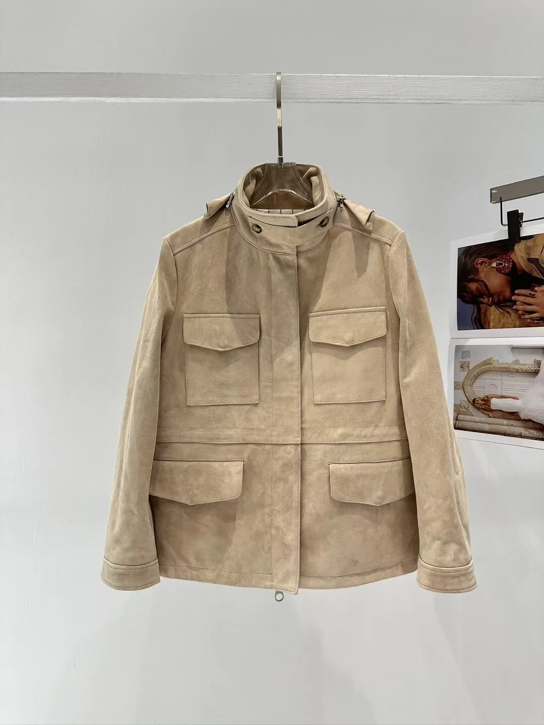 Кожаные Куртки И Дублёнки Женские Loro Piana 11700606