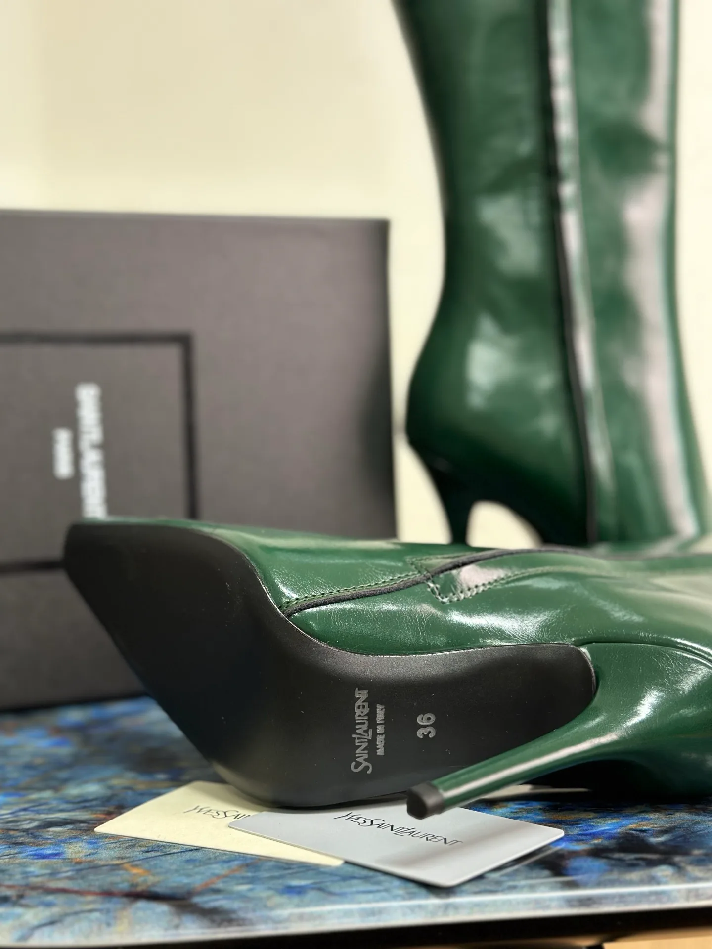 Сапоги Женские Saint Laurent 17918141