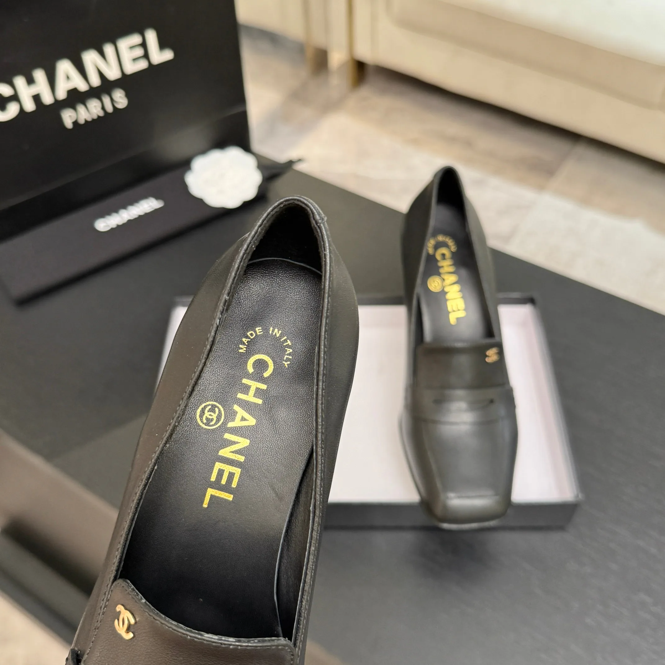 Лоферы И Мокасины Женские Chanel 18063089