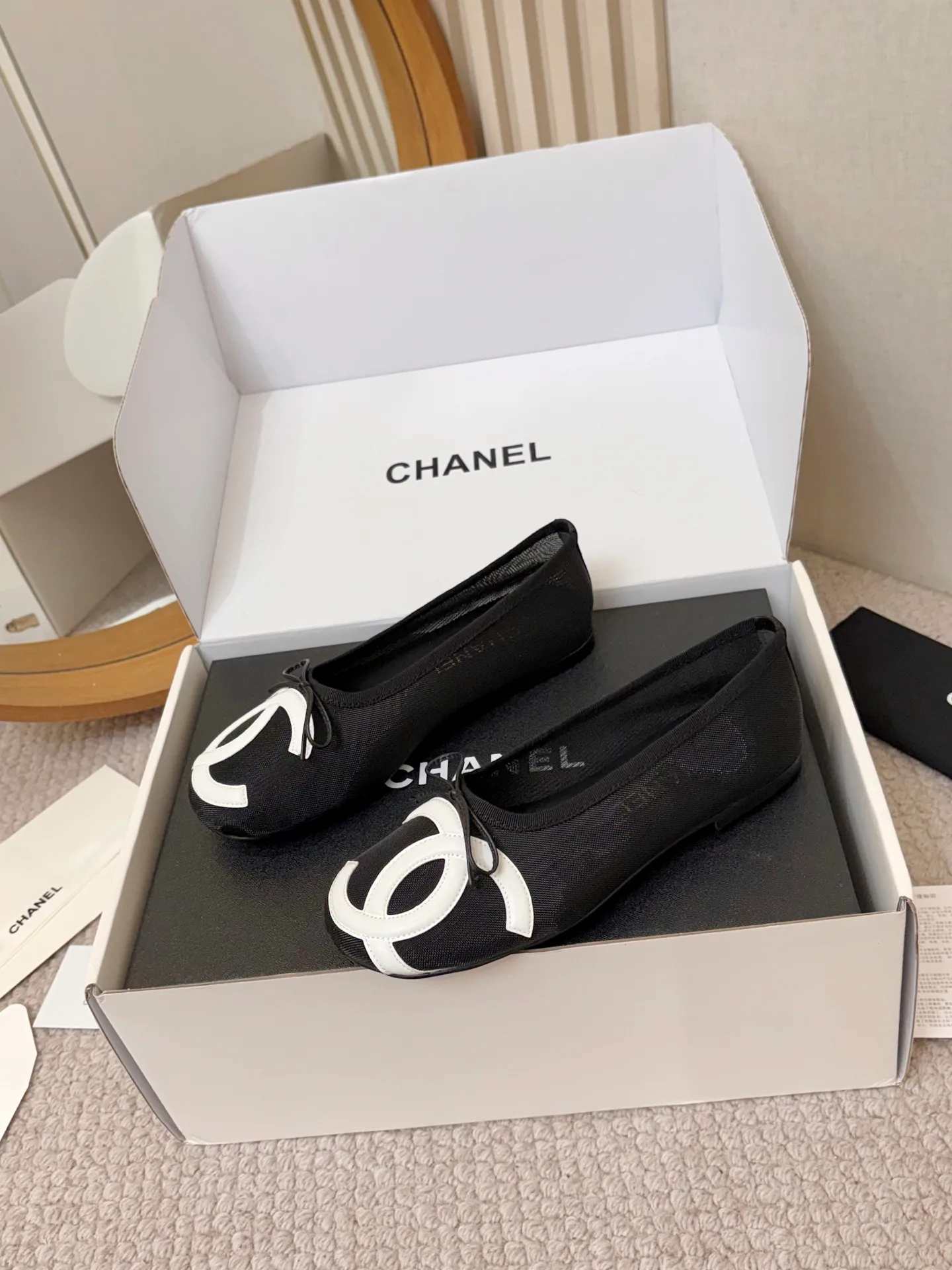 Балетки Женские Chanel 19080178