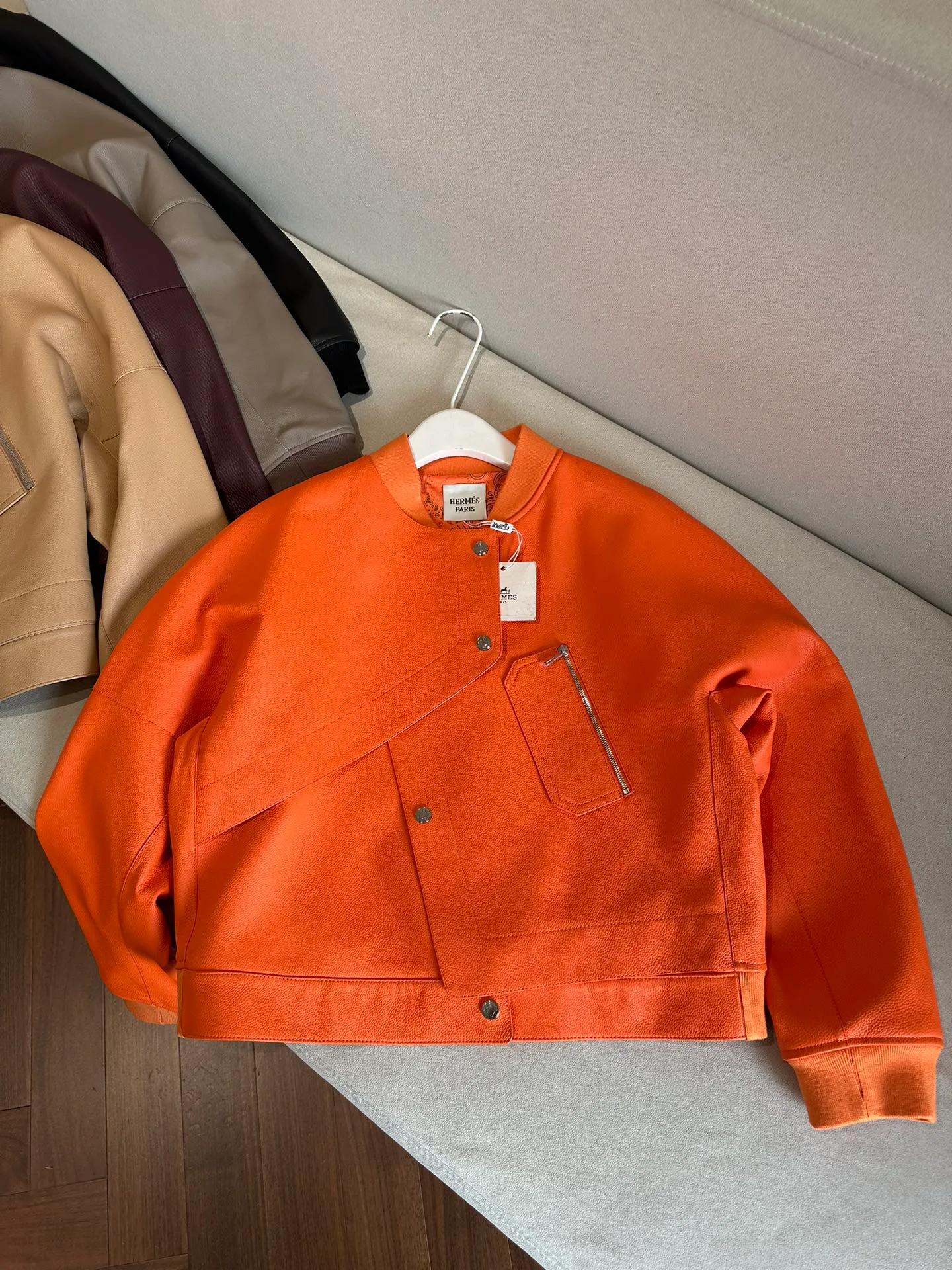 Кожаные Куртки И Дублёнки Женские Hermes 10062750