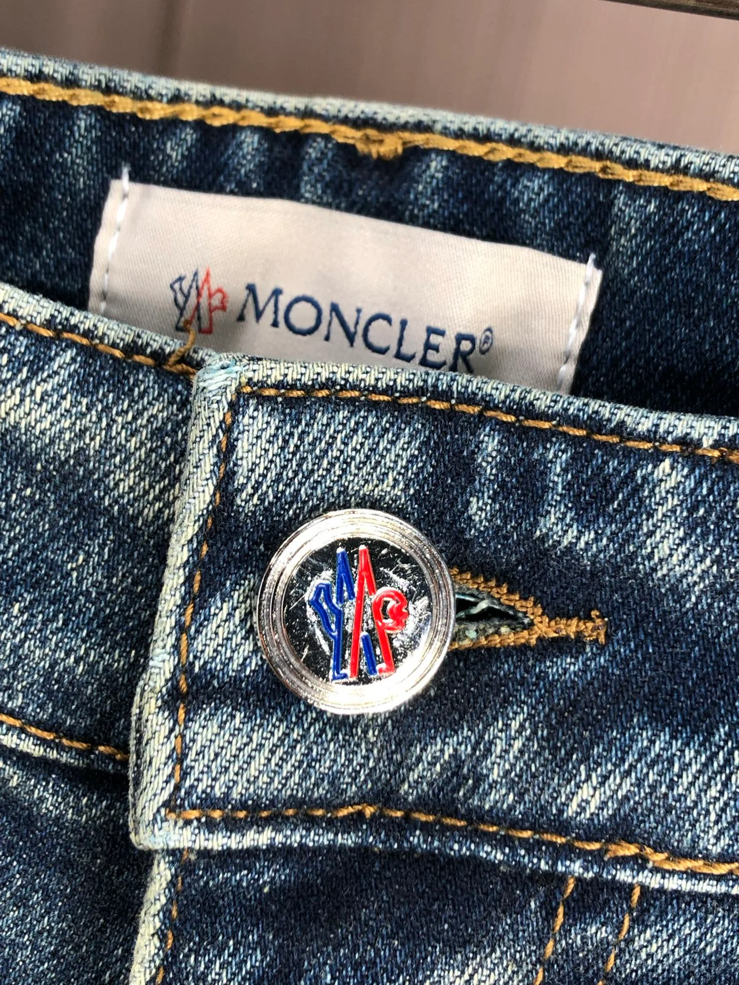 Джинсы Мужские Moncler 1283856