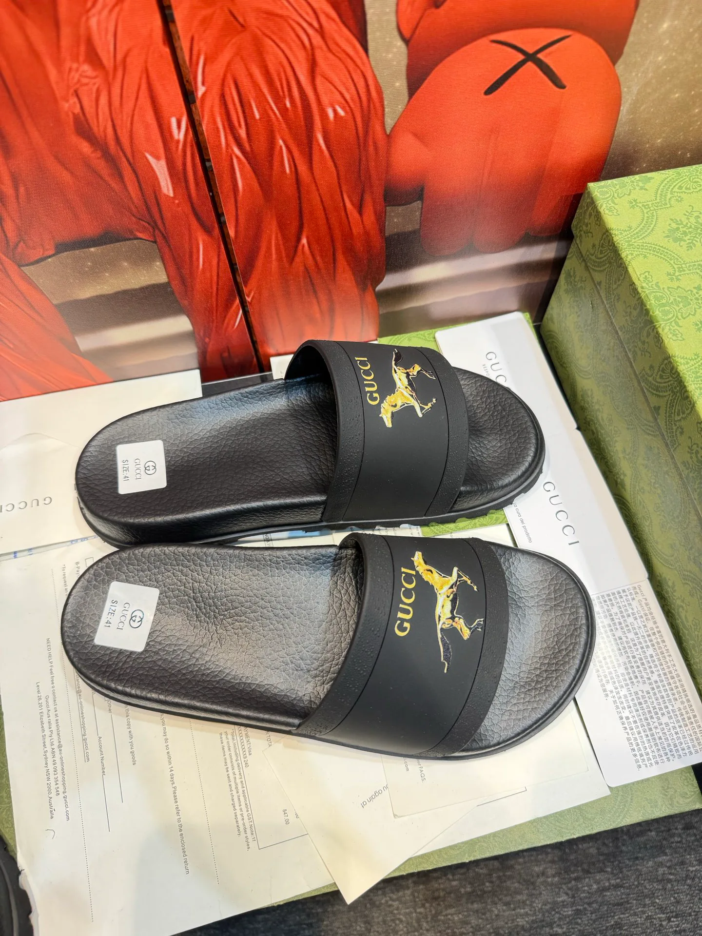 Шлепанцы Женские Gucci 10313883