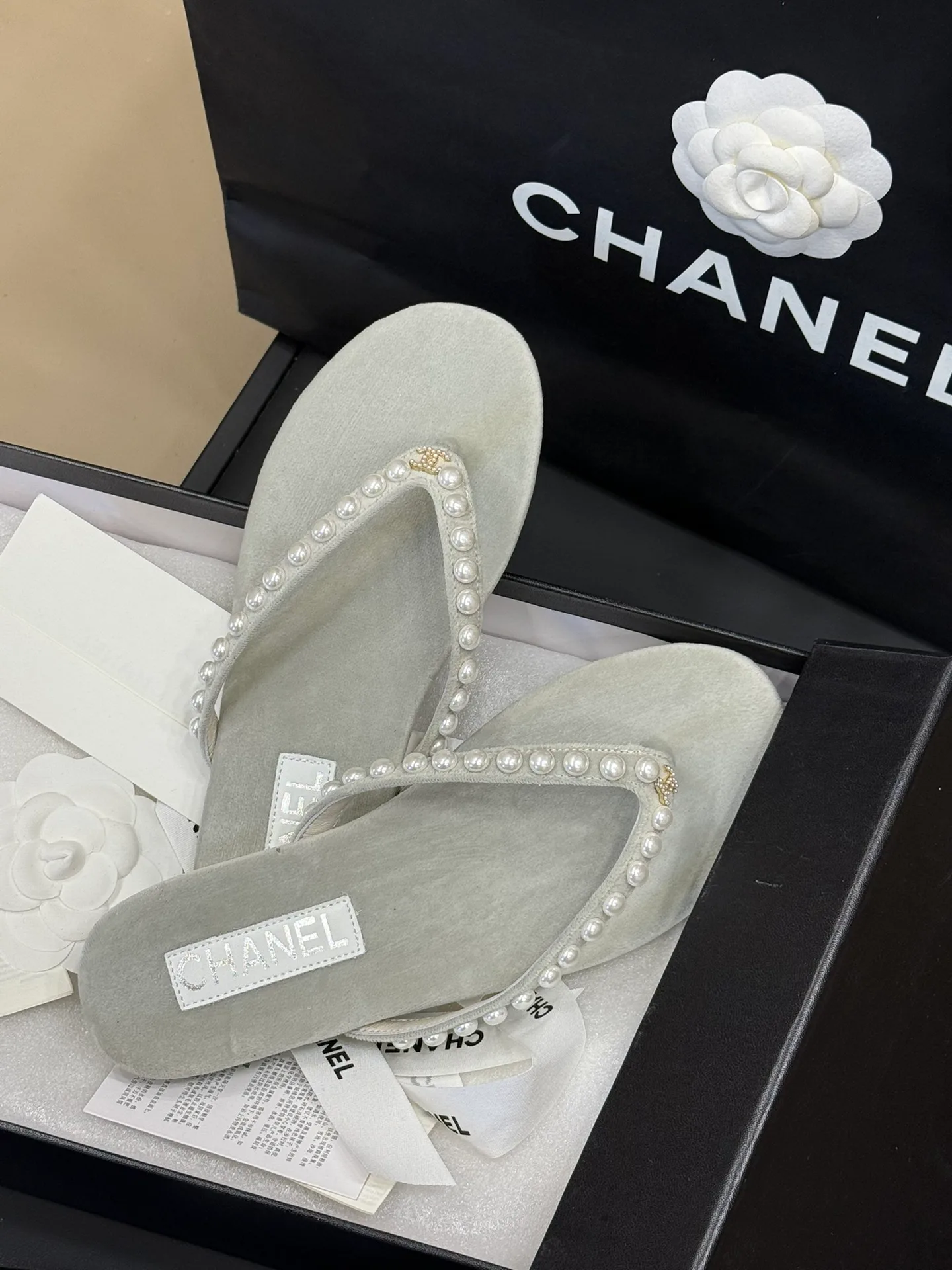 Шлепанцы Женские Chanel 1663