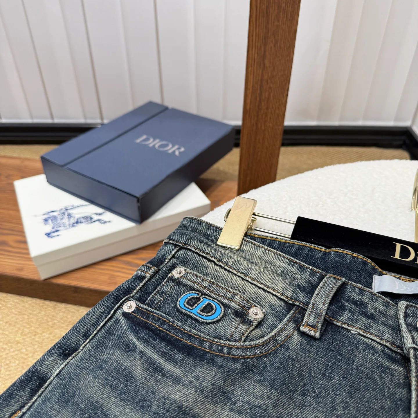 Джинсы Мужские Christian Dior 18029777