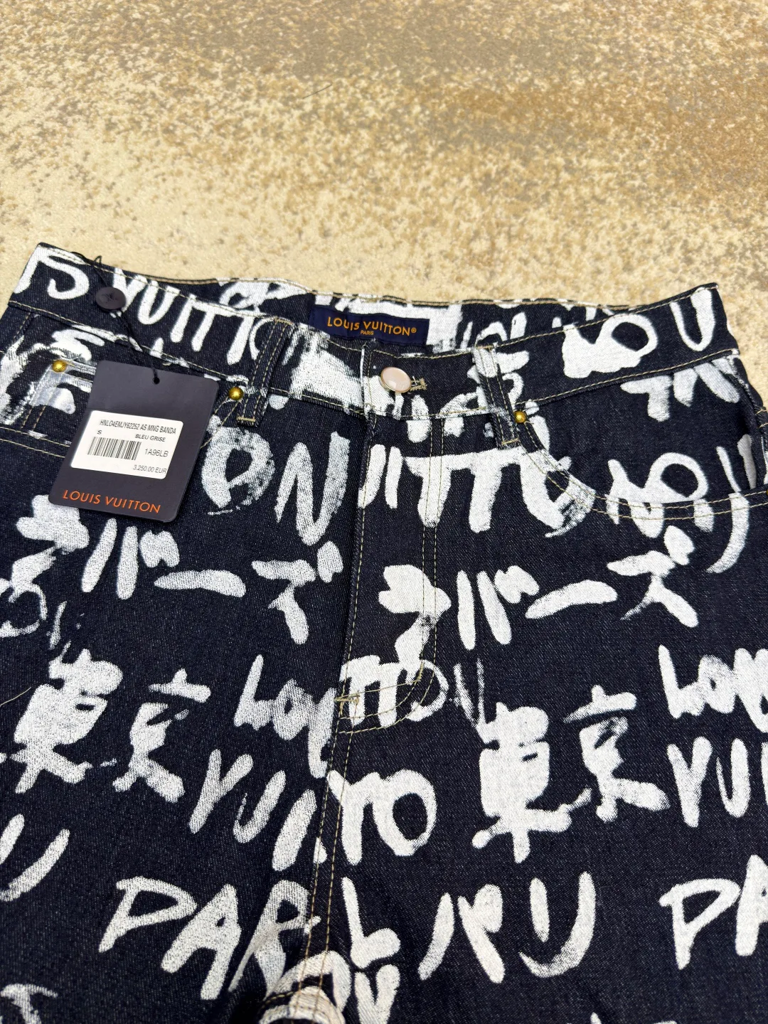 Джинсы Мужские Louis Vuitton 1566566