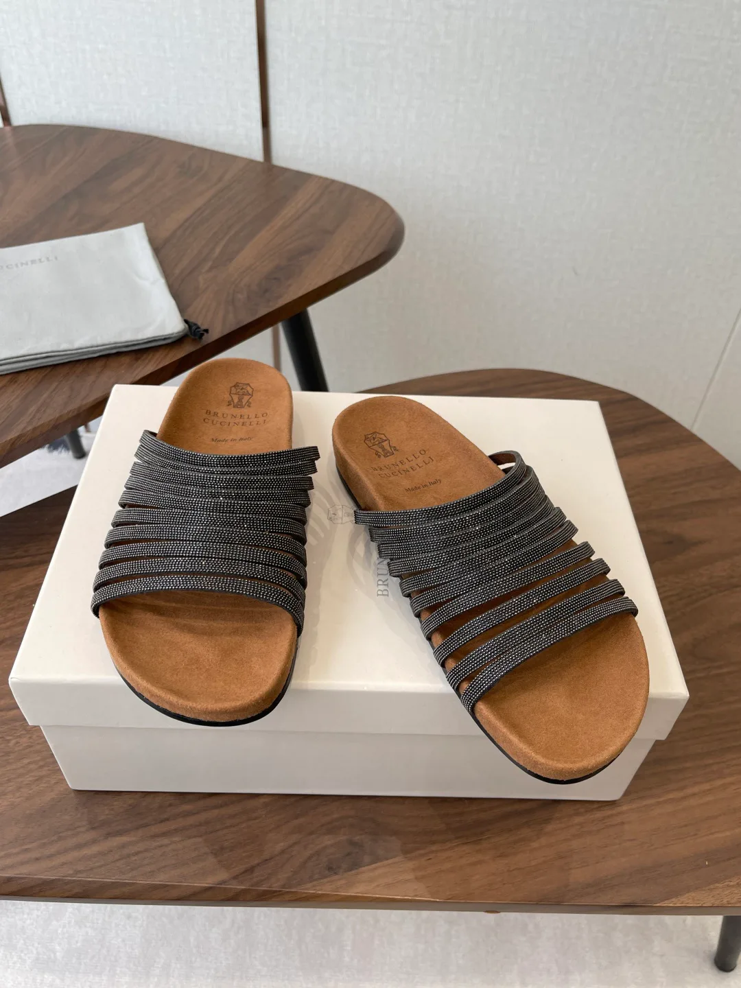 Шлепанцы Женские Brunello Cucinelli 11966314