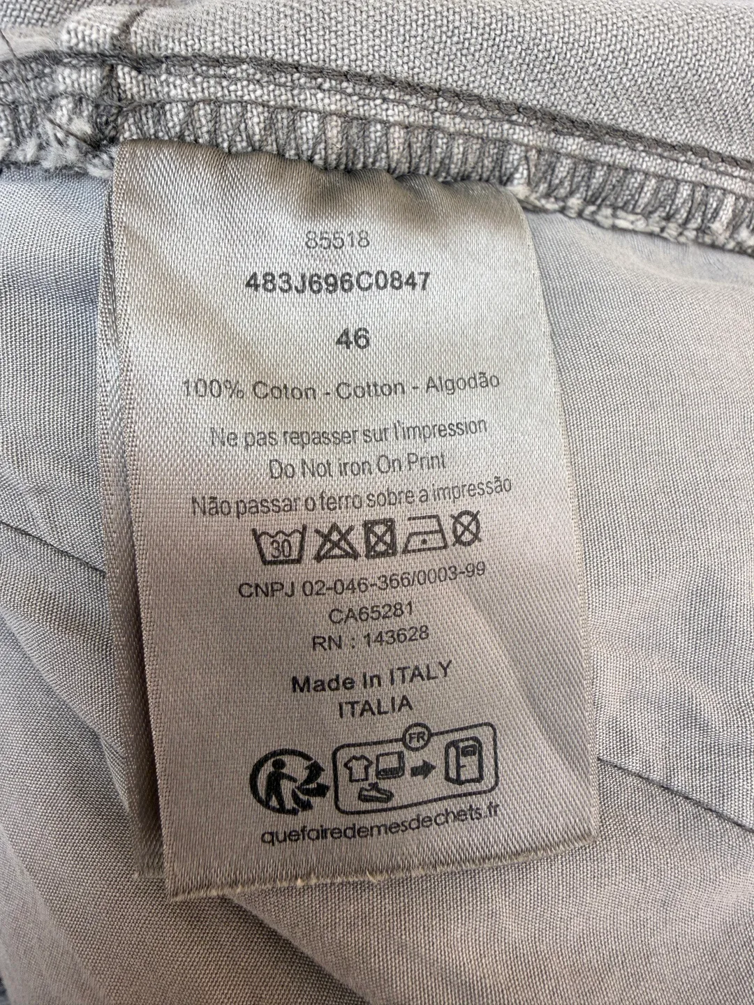 Джинсы Мужские Christian Dior 1798557