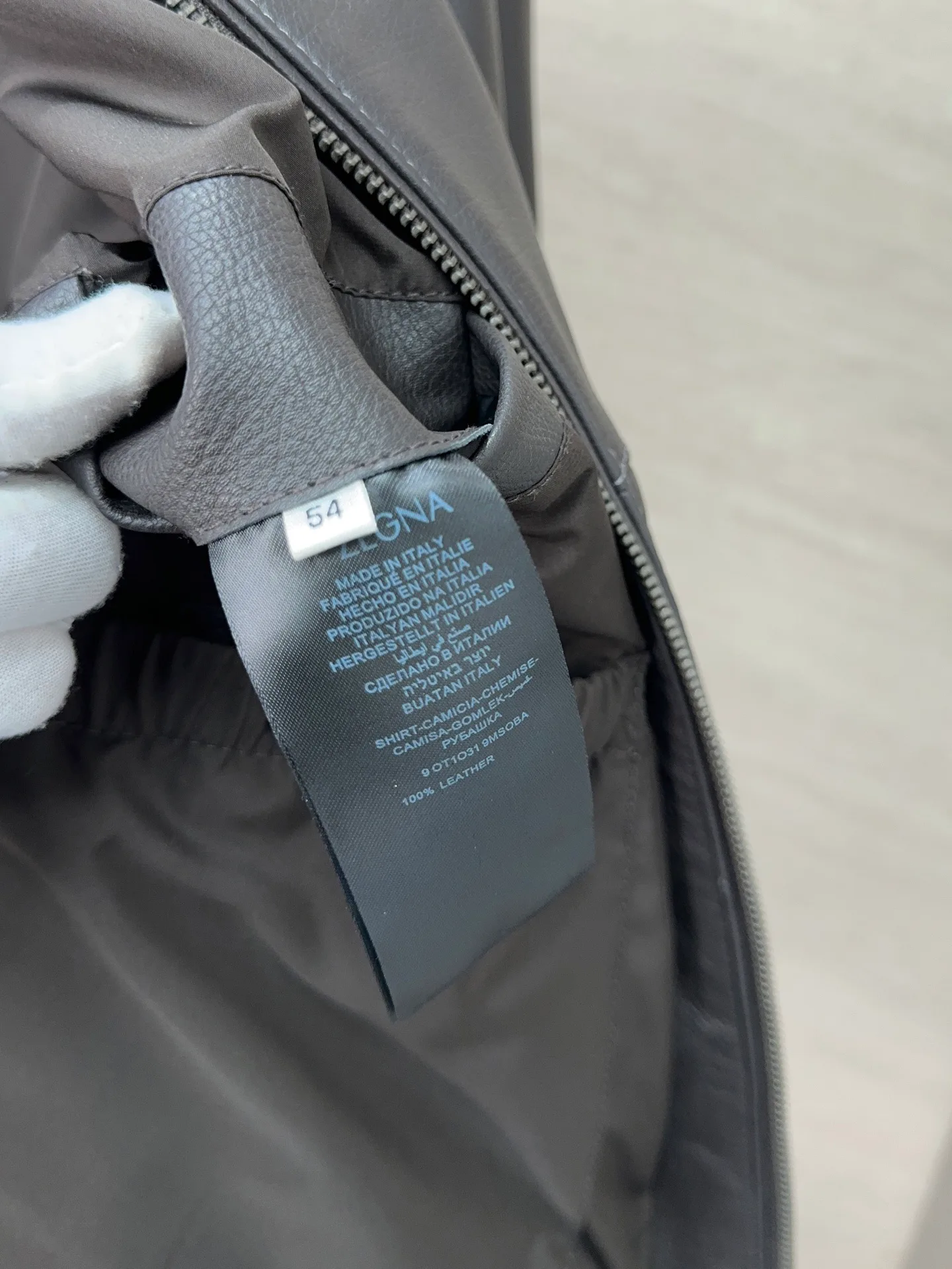 Кожаные Куртки И Дублёнки Мужские Zegna 17869257