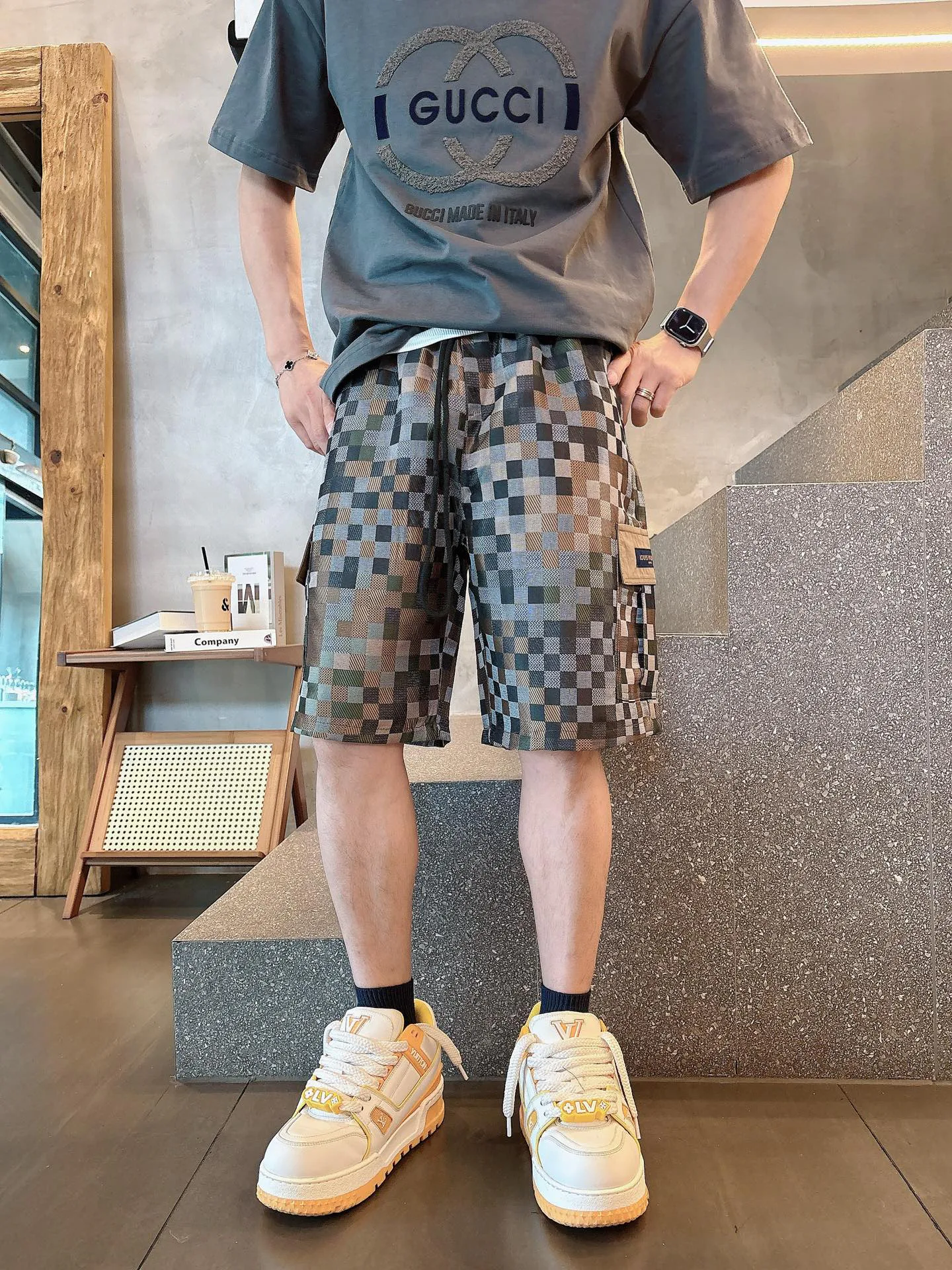 Шорты Мужские Louis Vuitton 13479641