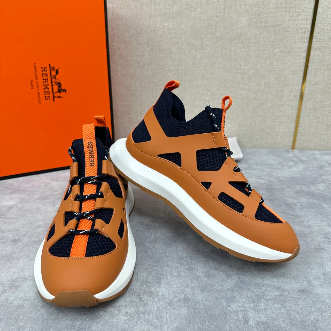 Кроссовки Мужские Hermes 4832865