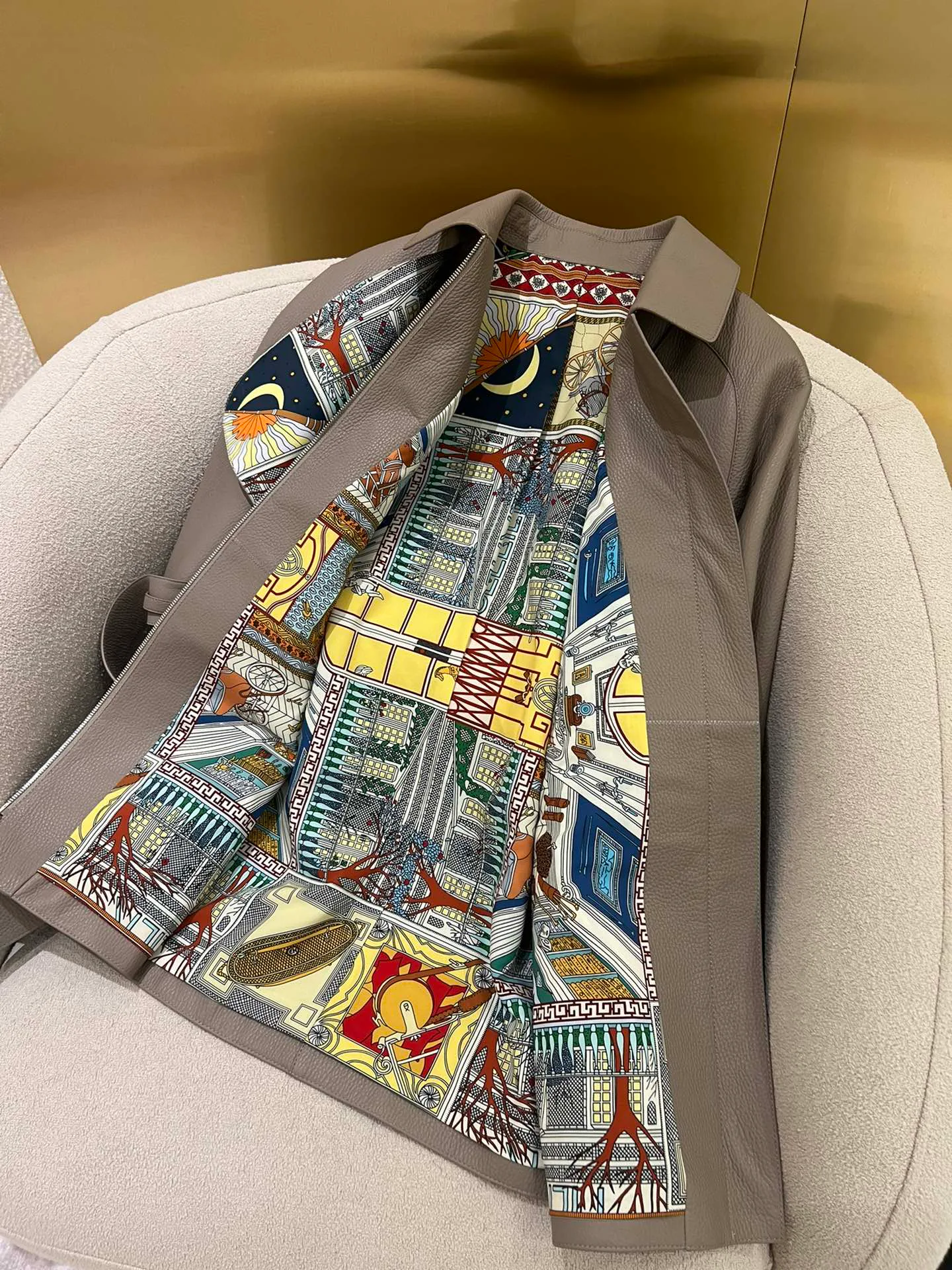 Кожаные Куртки И Дублёнки Женские Hermes 1805923