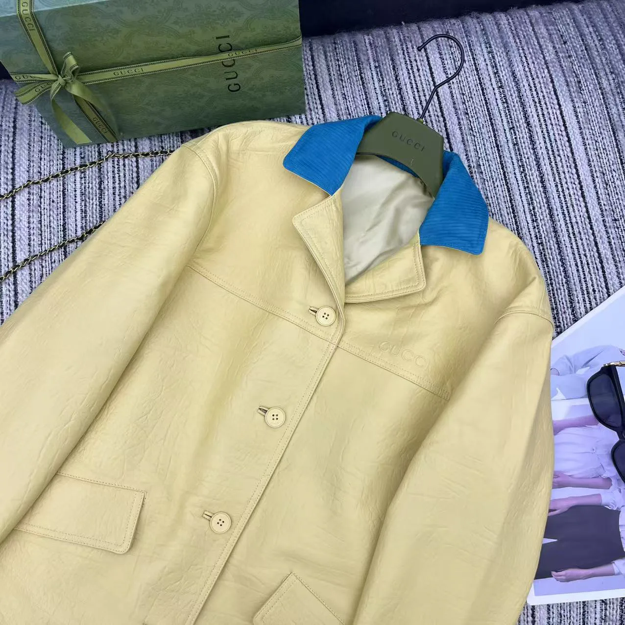 Кожаные Куртки И Дублёнки Мужские Gucci 10675637