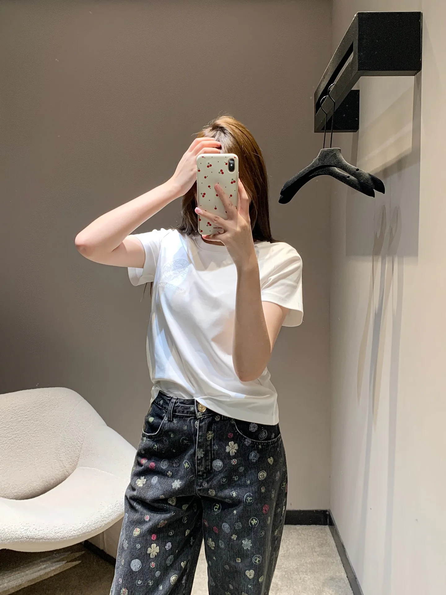 Футболки Женские Chrome Hearts 2572744