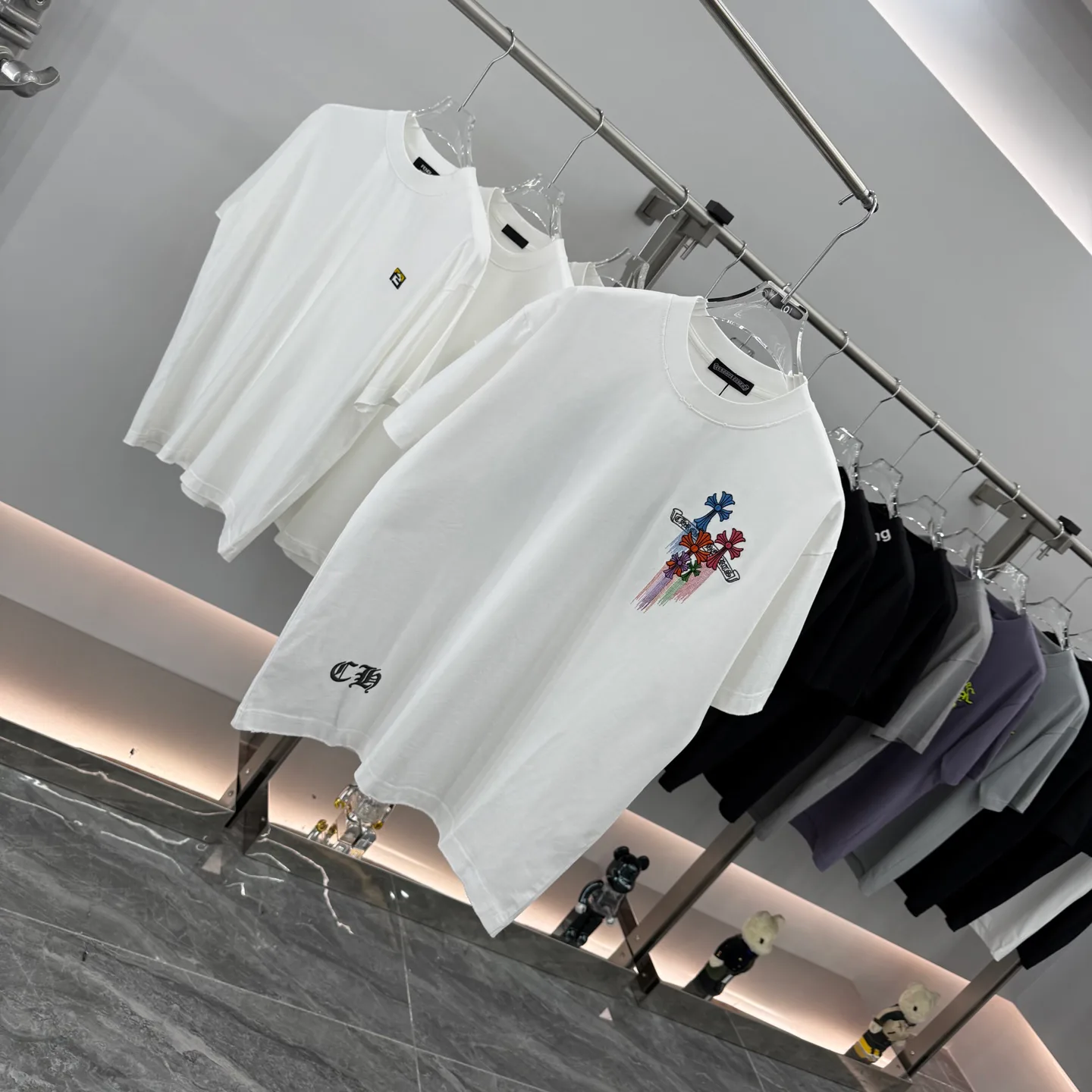 Футболки Женские Chrome Hearts 86350