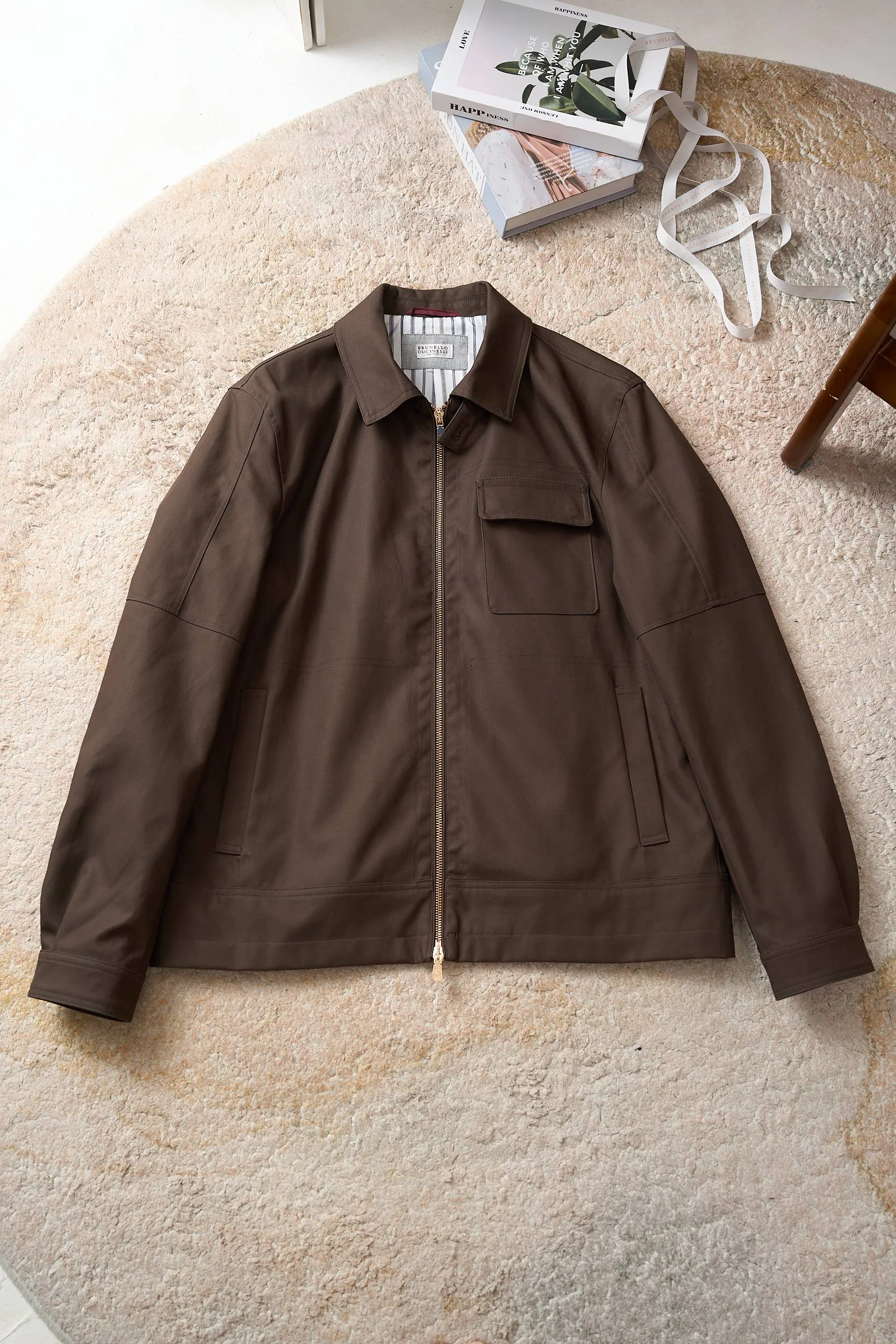 Куртки И Пуховики Мужские Brunello Cucinelli 557926