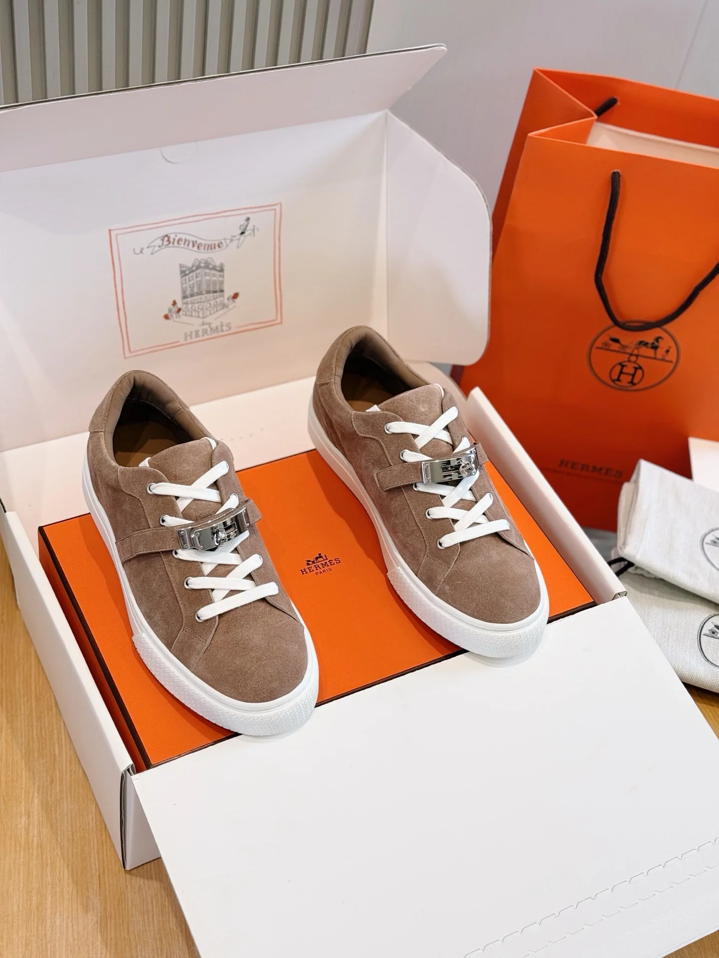 Кроссовки Мужские Hermes 17933938