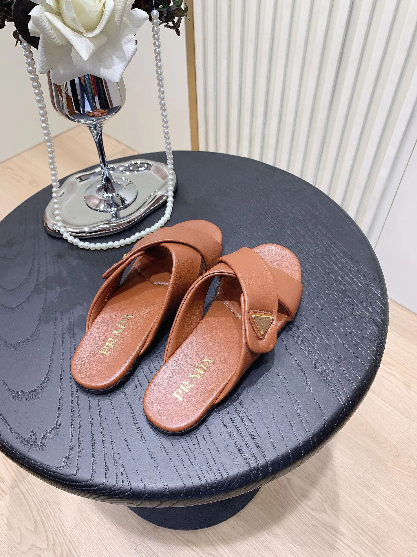 Шлепанцы Женские Prada 12725834
