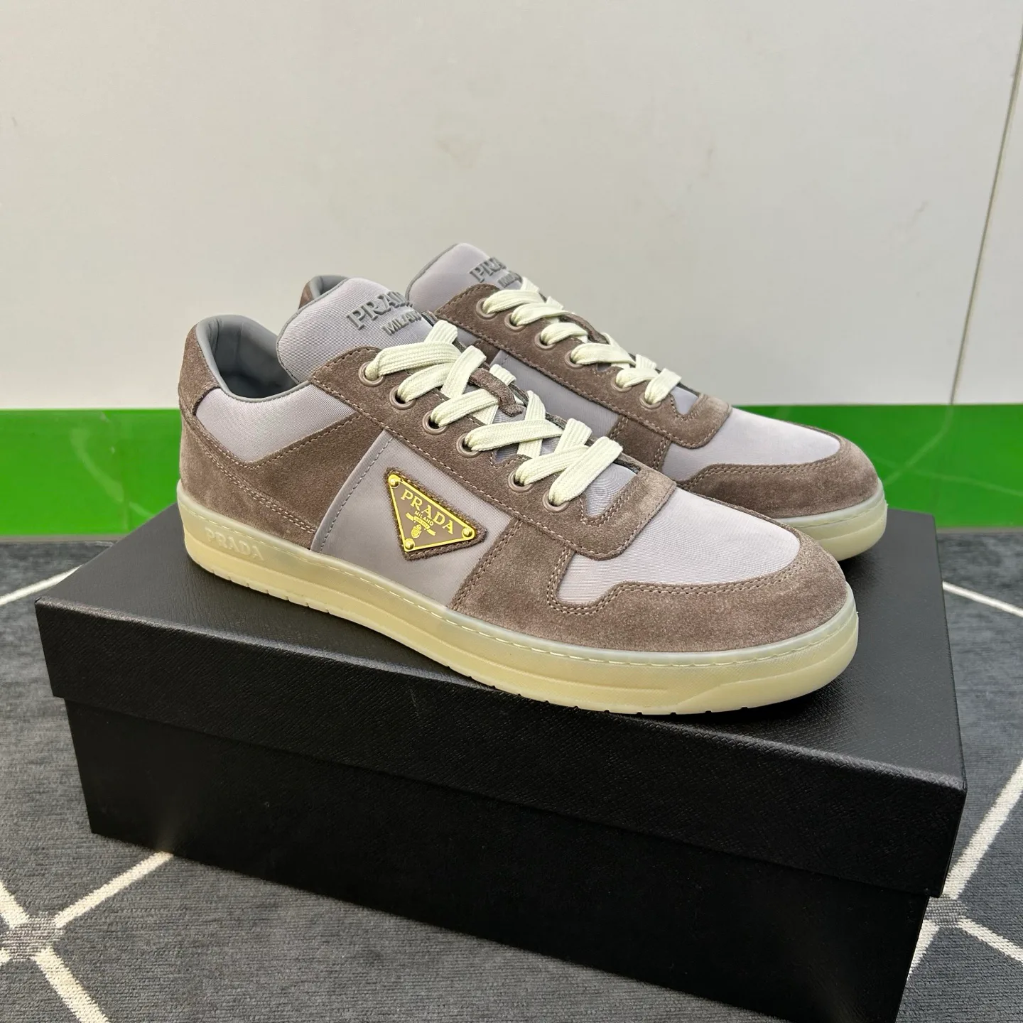 Кроссовки Мужские Prada 34307