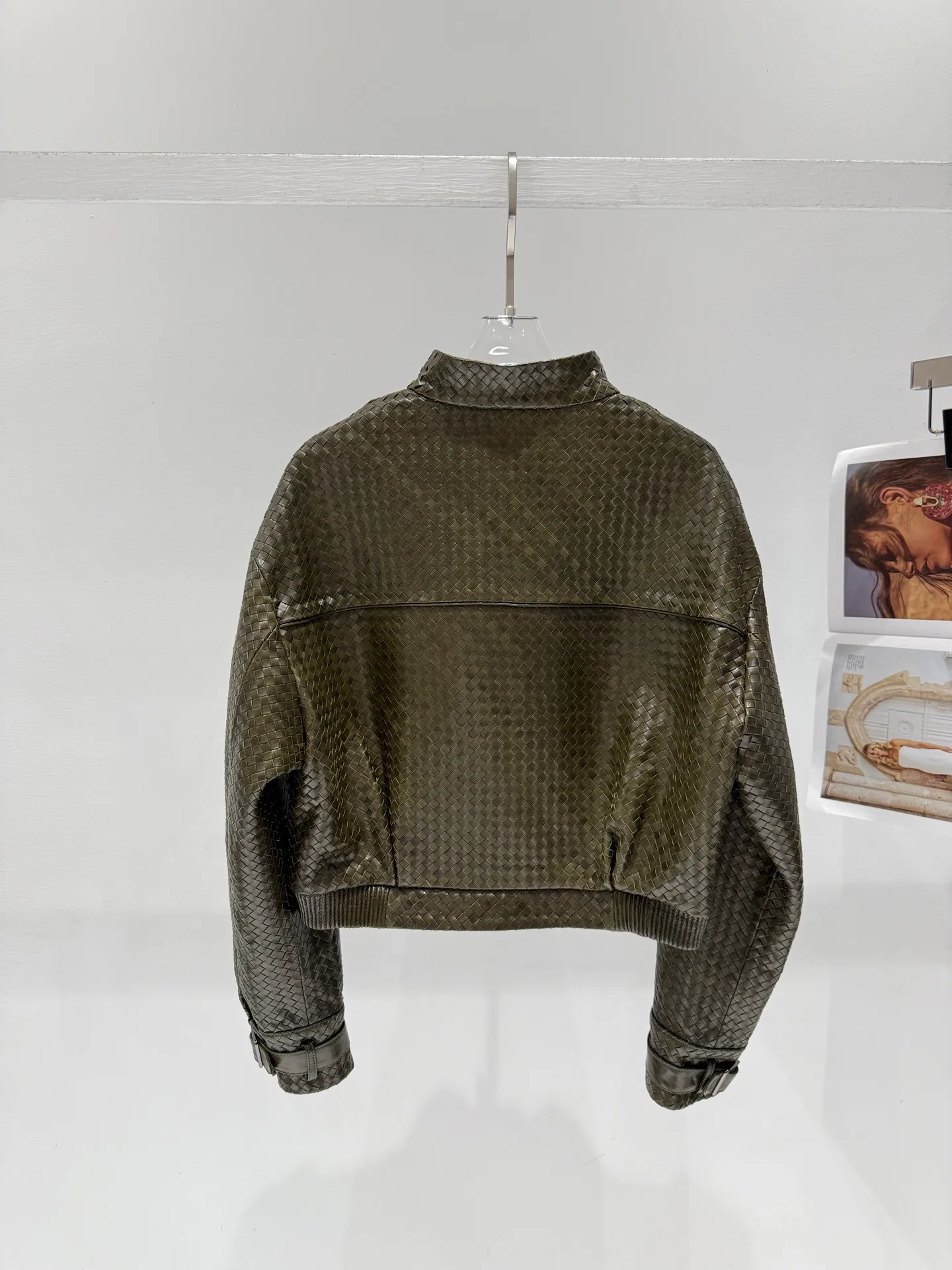 Кожаные Куртки И Дублёнки Женские Bottega Veneta 11759388